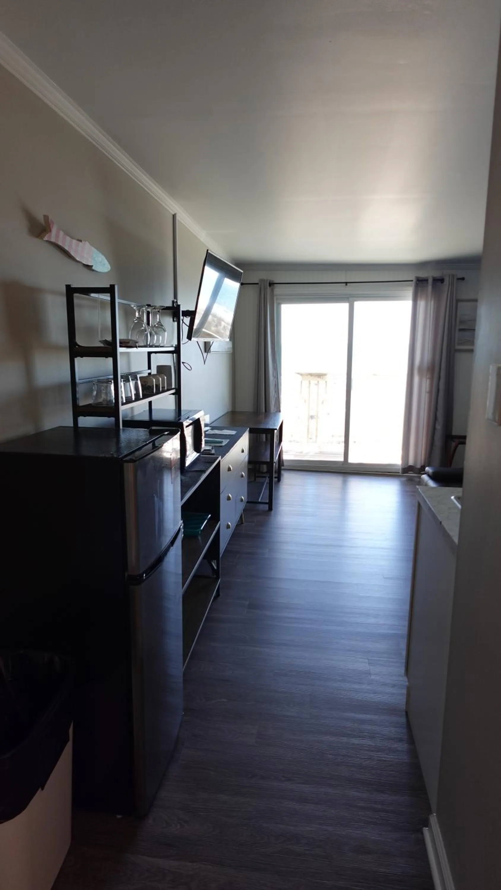 Seating area in Sea Vista Motel