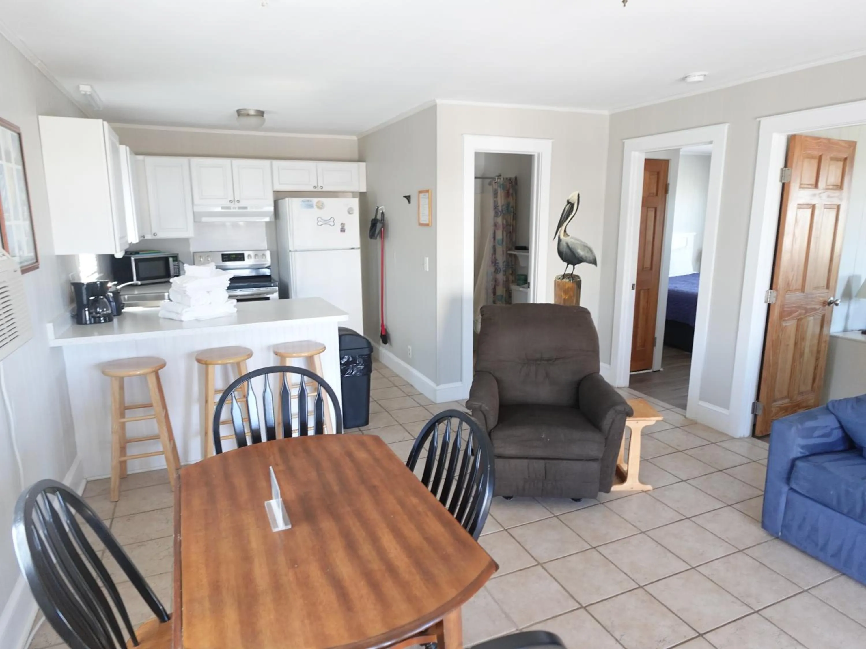 Kitchen or kitchenette in Sea Vista Motel