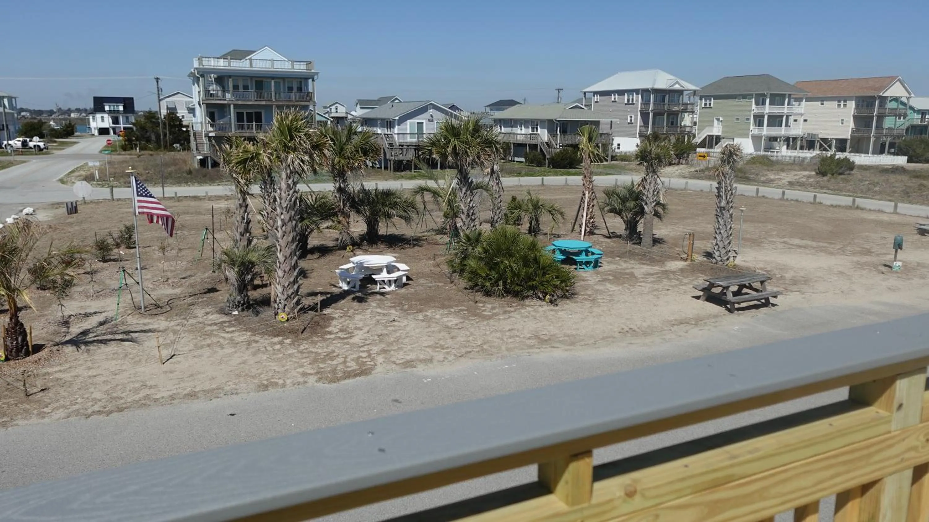 Patio in Sea Vista Motel