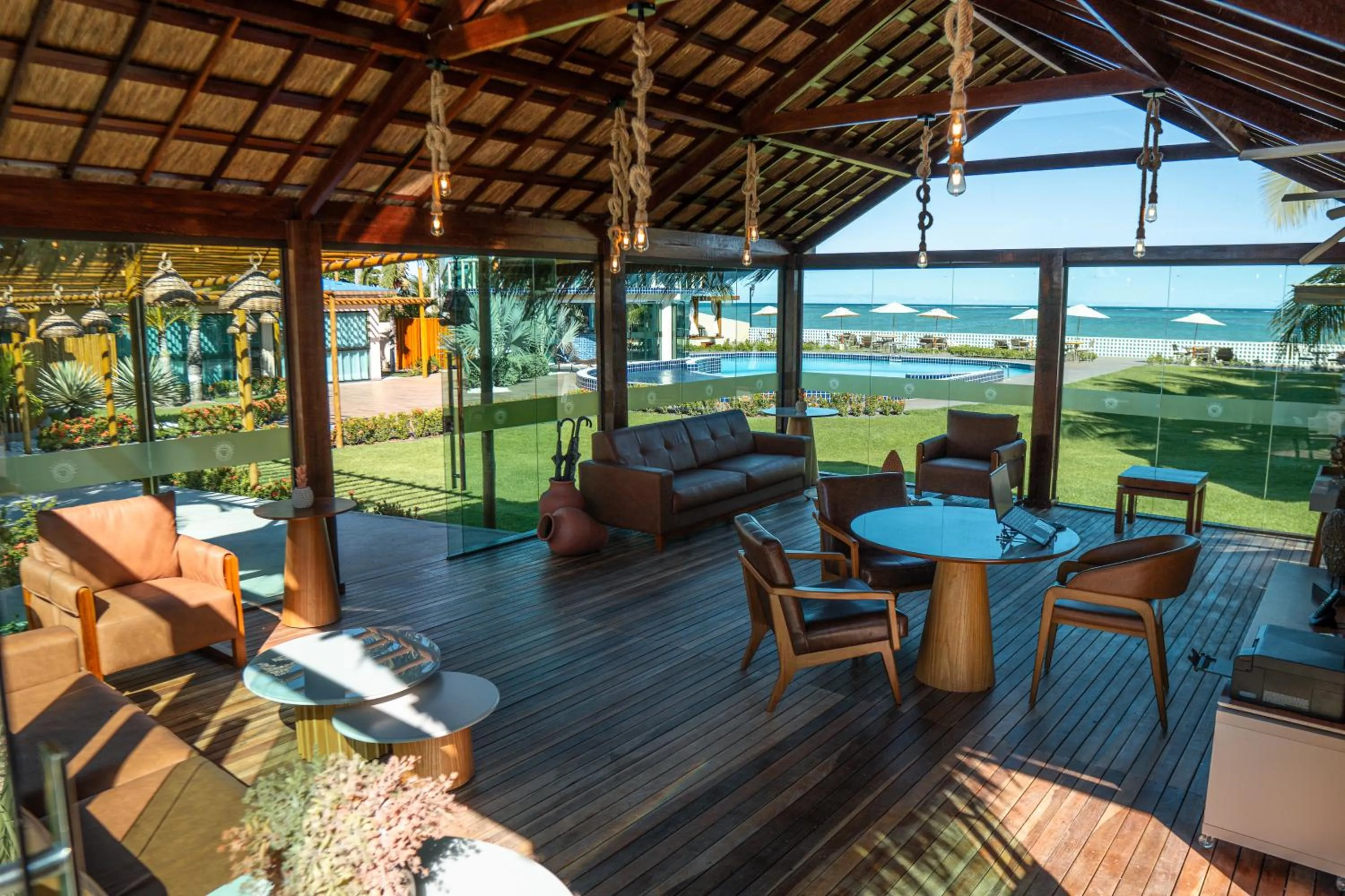 Lobby or reception in Pousada Mansão da Costa