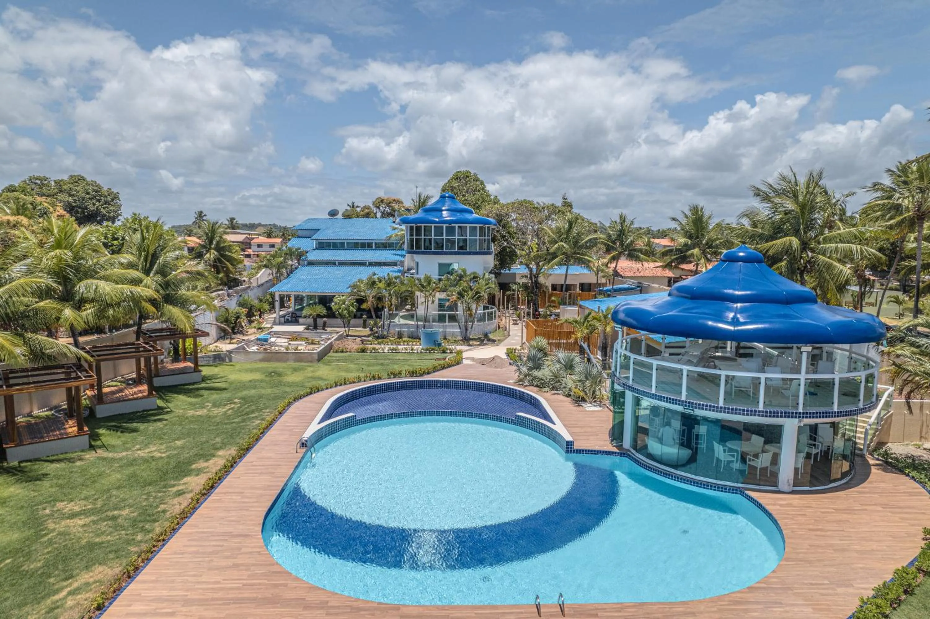 Property building in Pousada Mansão da Costa