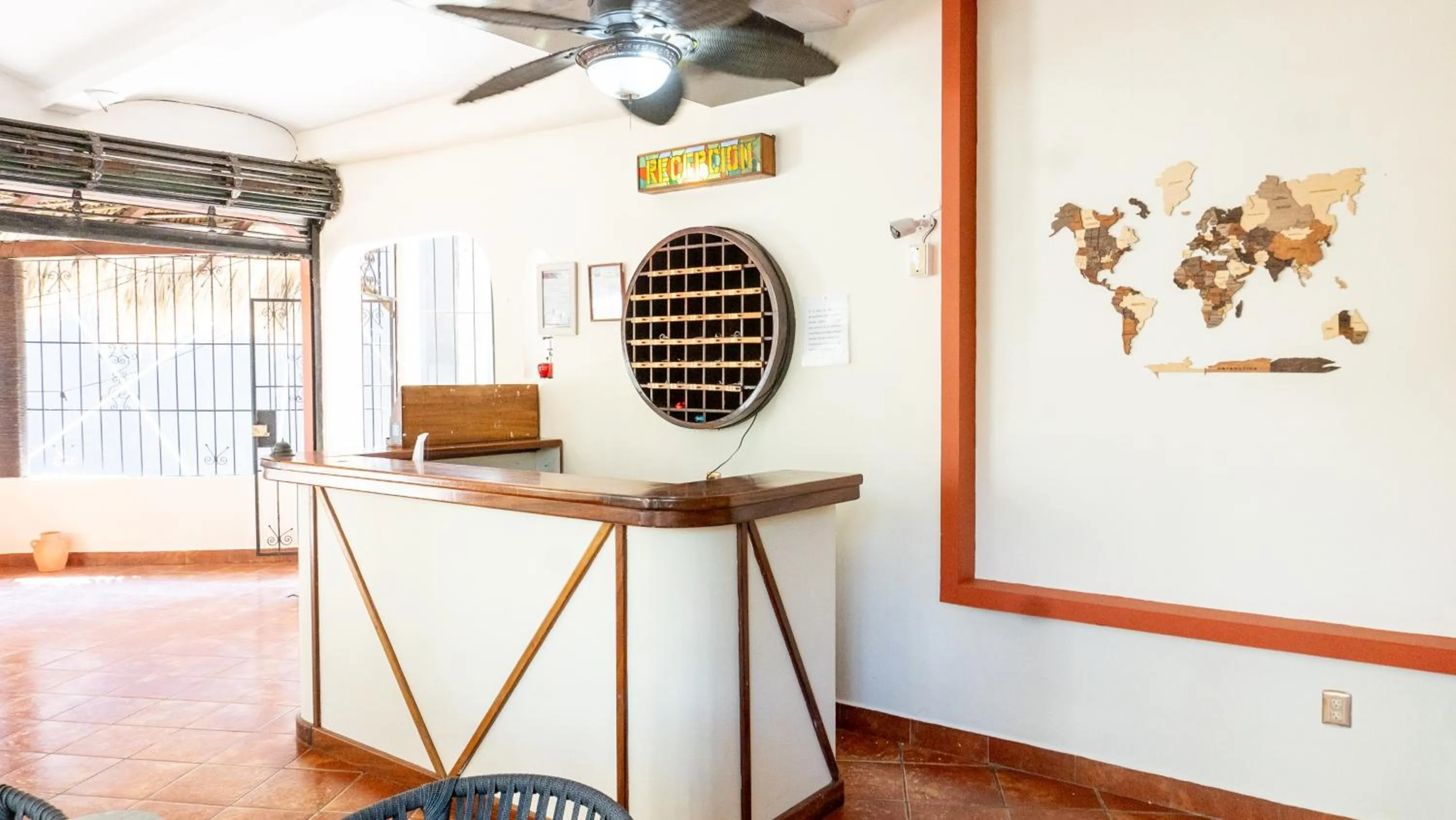 fireplace in Esencia Puerto Escondido