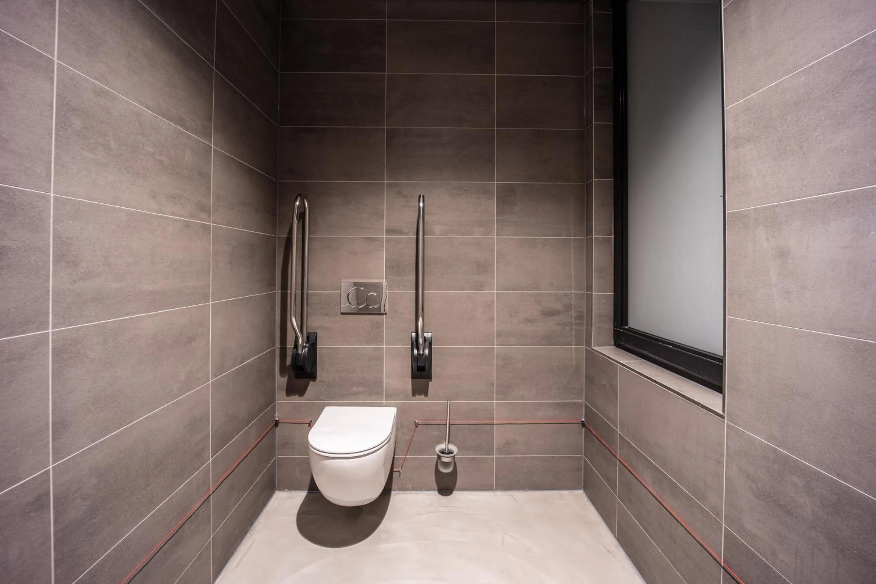 Toilet in Notiz Hotel Leeuwarden