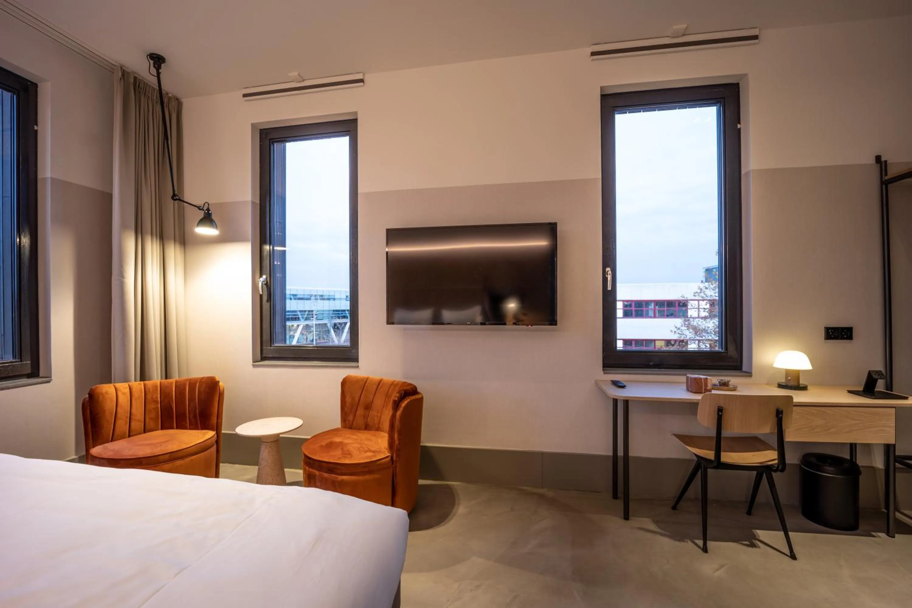 Bedroom, Bed in Notiz Hotel Leeuwarden