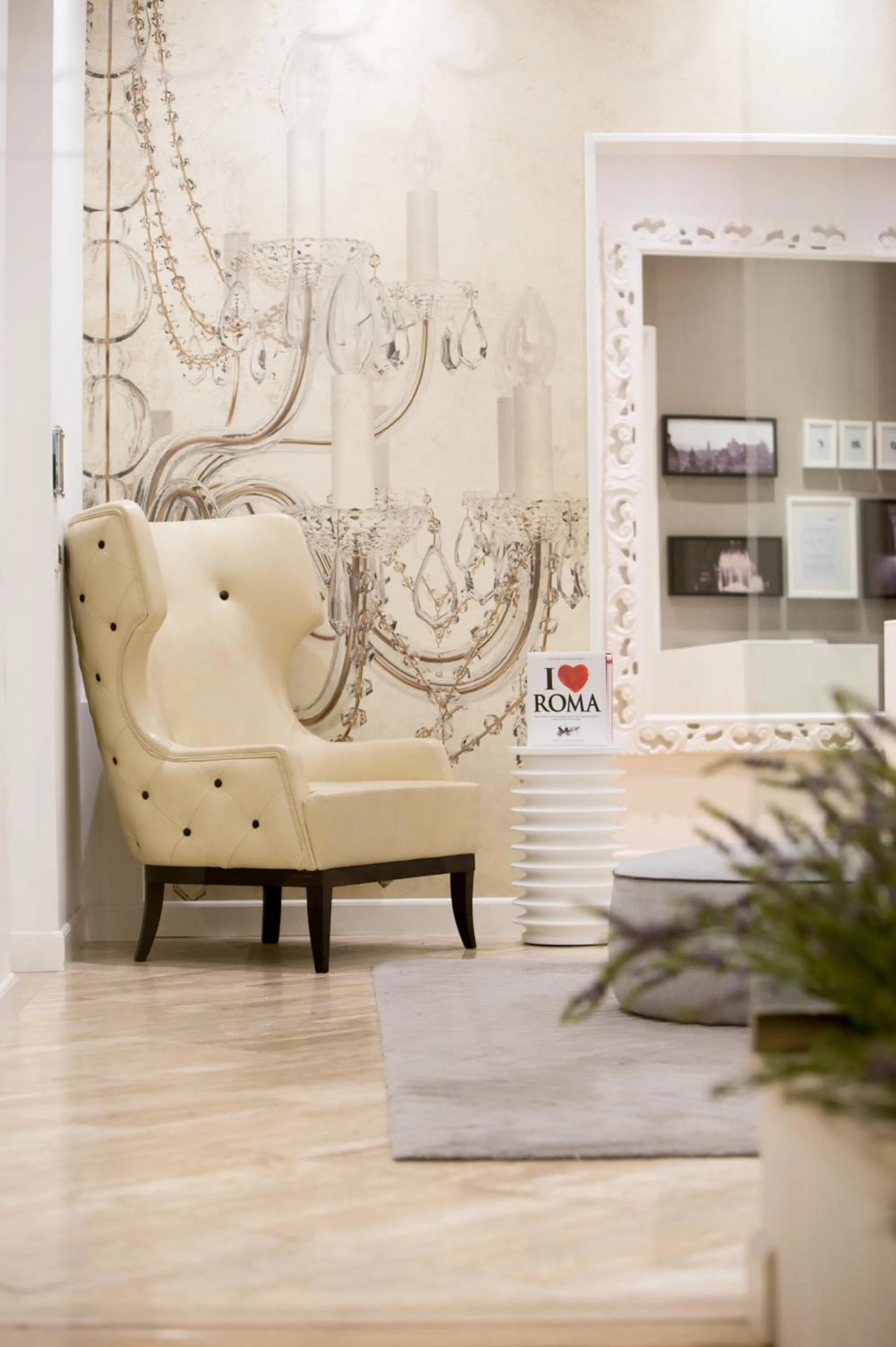 Lobby or reception in Via Del Corso Home Roma
