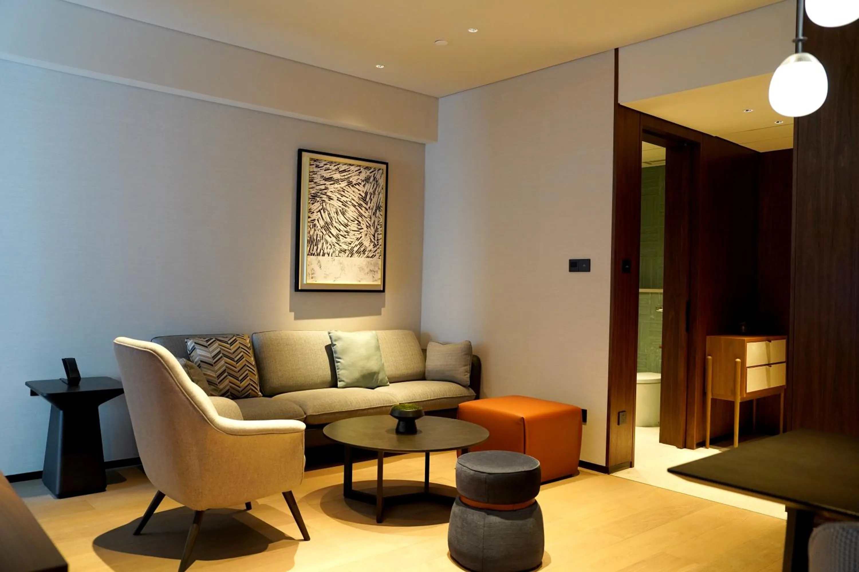 Living room in New World Guangzhou Hotel