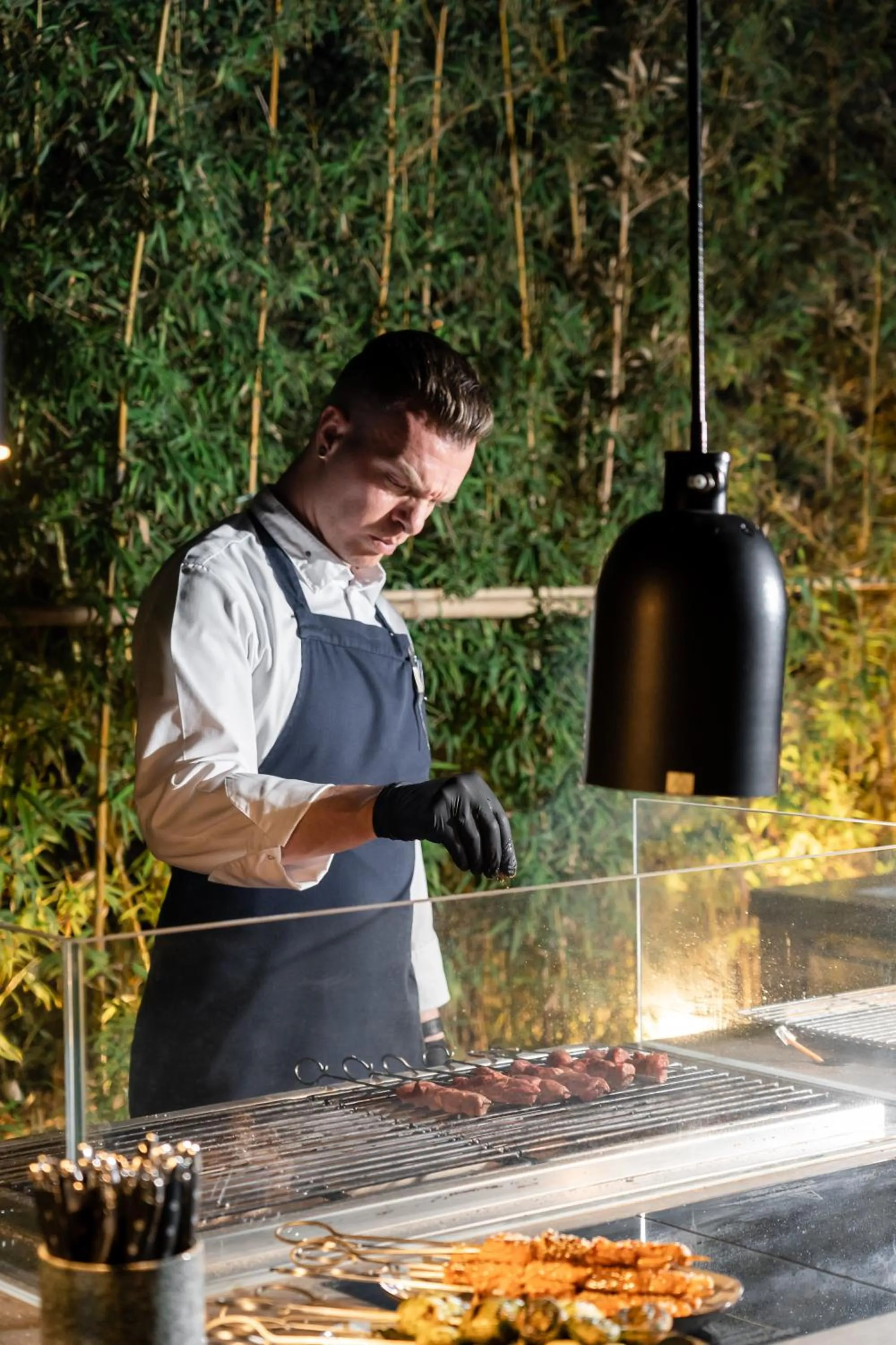 BBQ facilities in New World Guangzhou Hotel