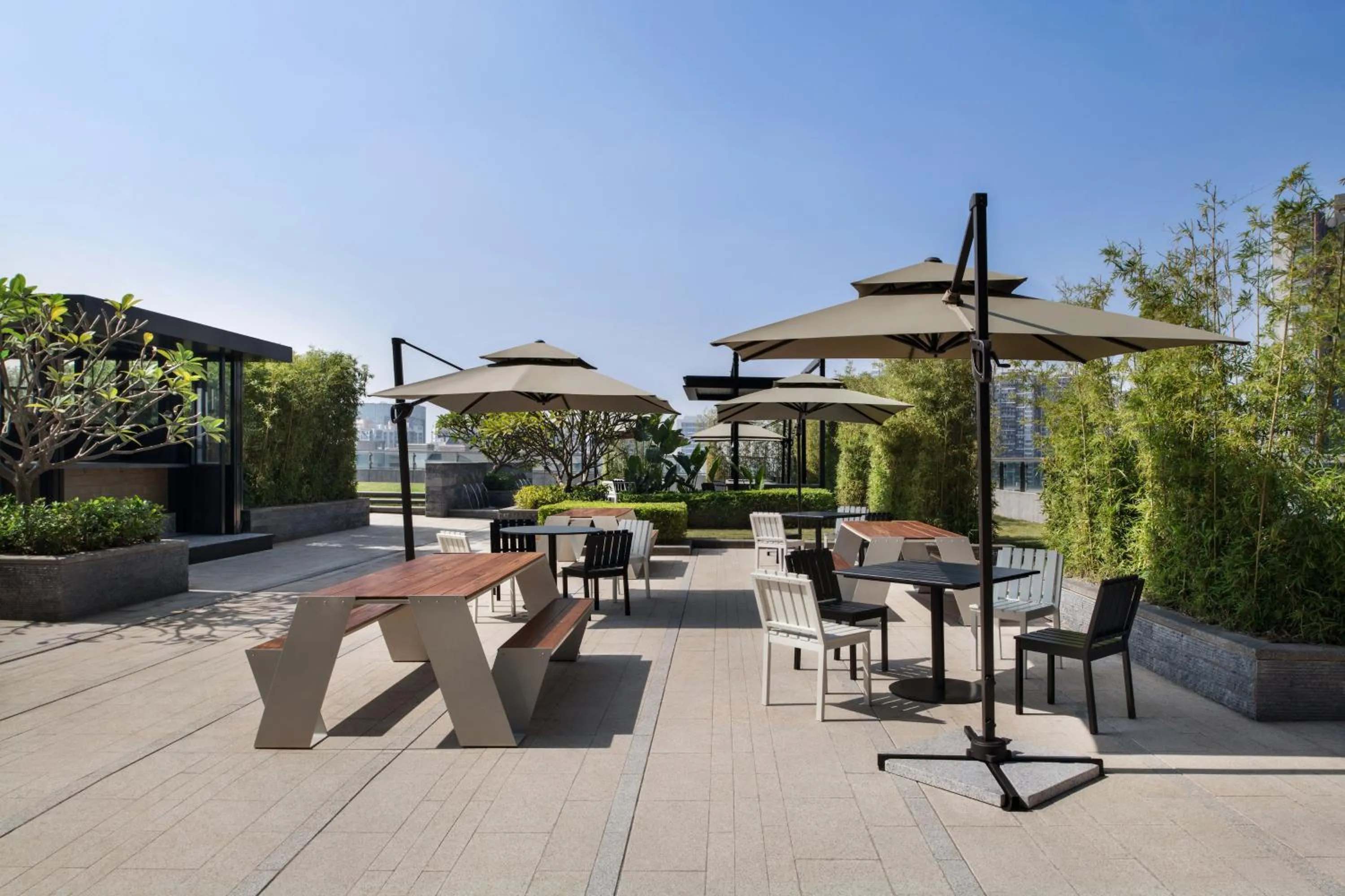 Balcony/Terrace in New World Guangzhou Hotel