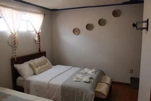 Bed in Hotel San Agustin