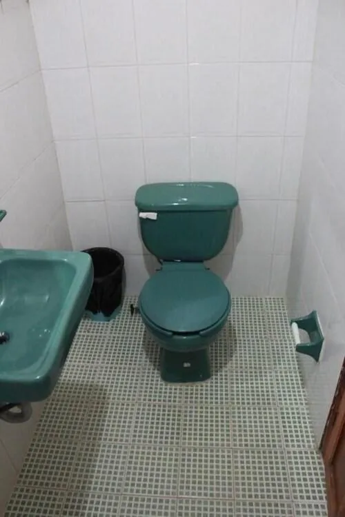 Bathroom in Hotel San Agustin