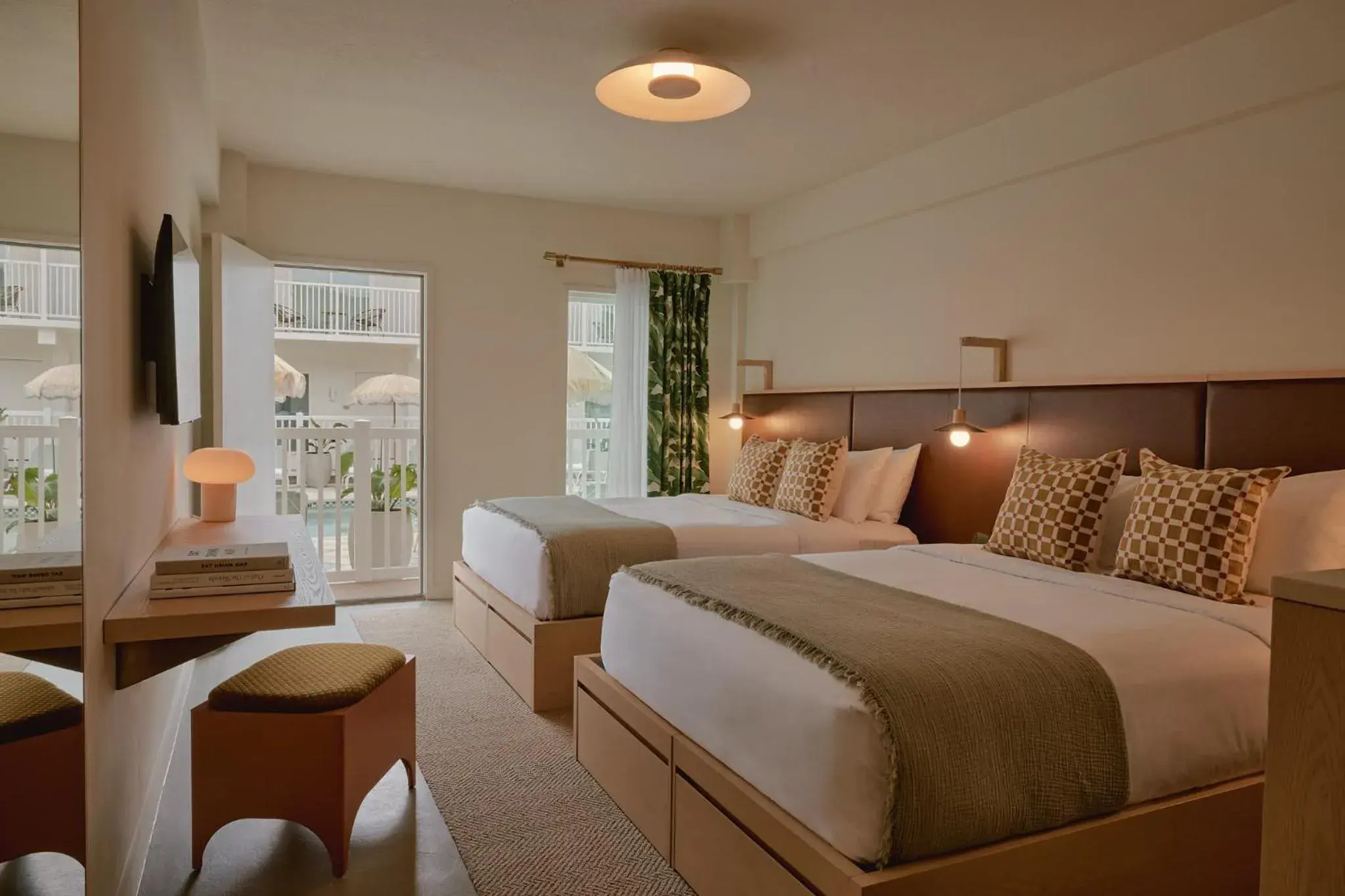 Queen Room with Two Queen Beds in Hotel Lucine Queen Room with Two Queen Beds in Hotel Lucine