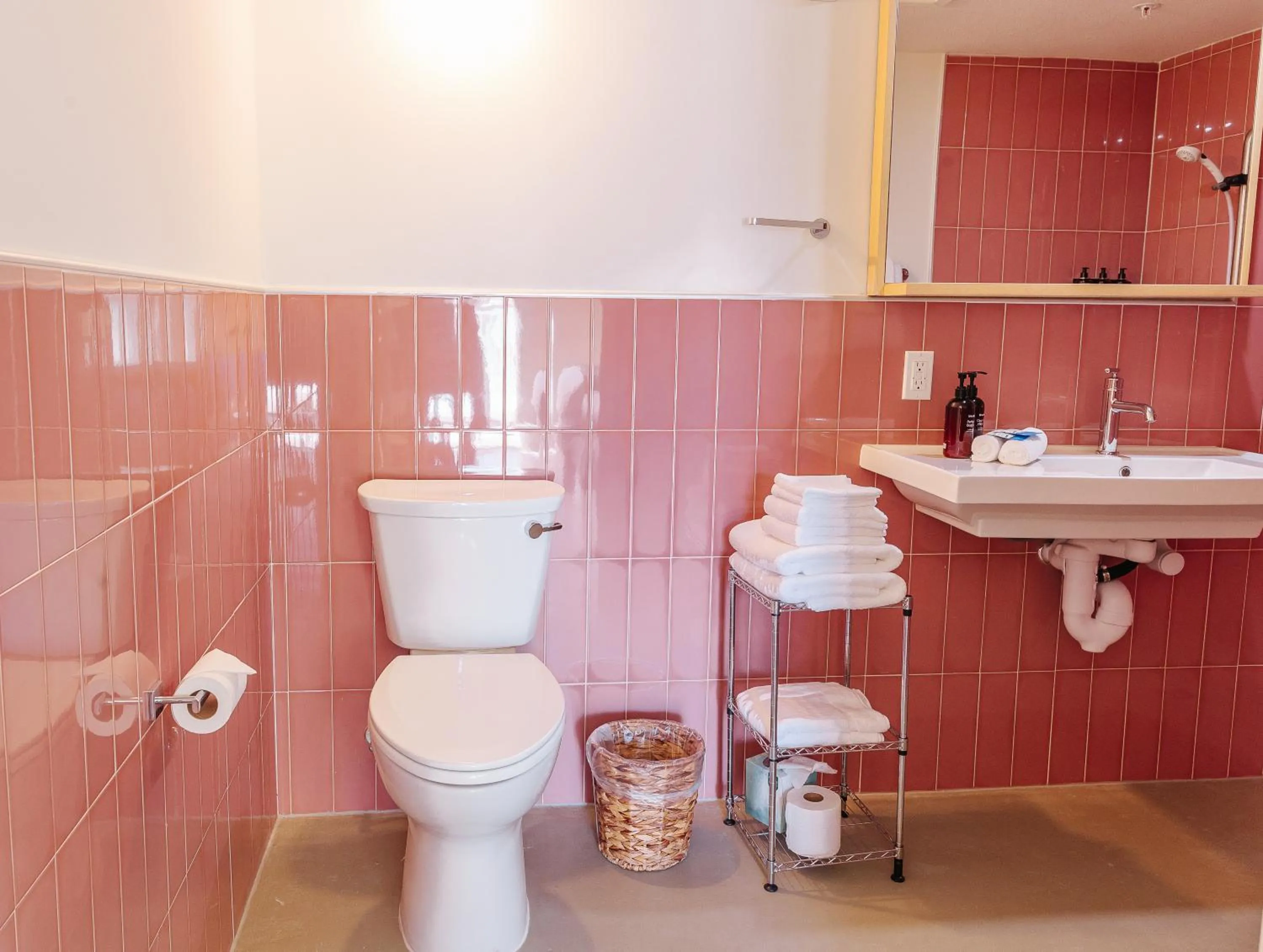 Bathroom in Hotel Lucine