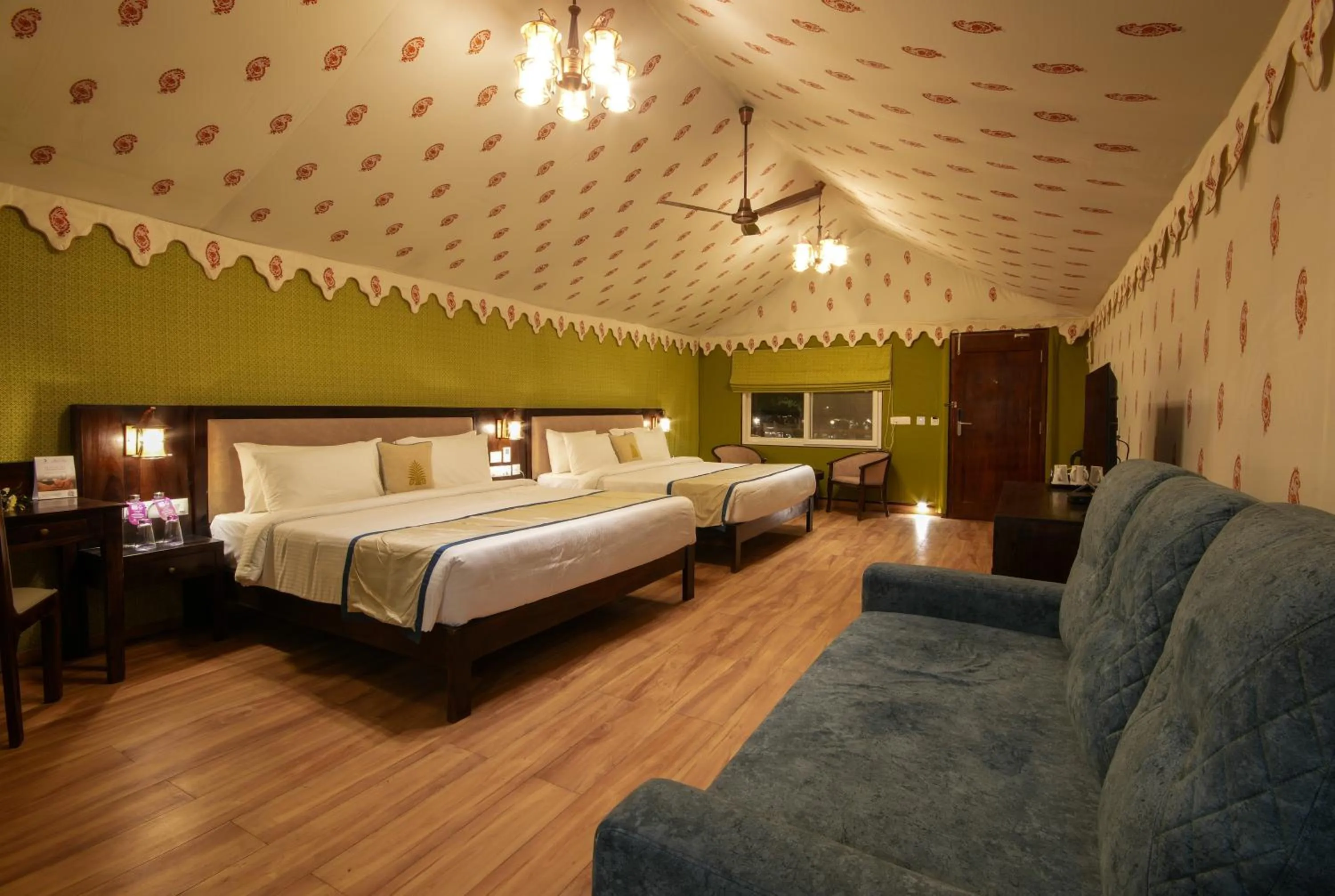 Bed in Regenta Resort Sakleshpur