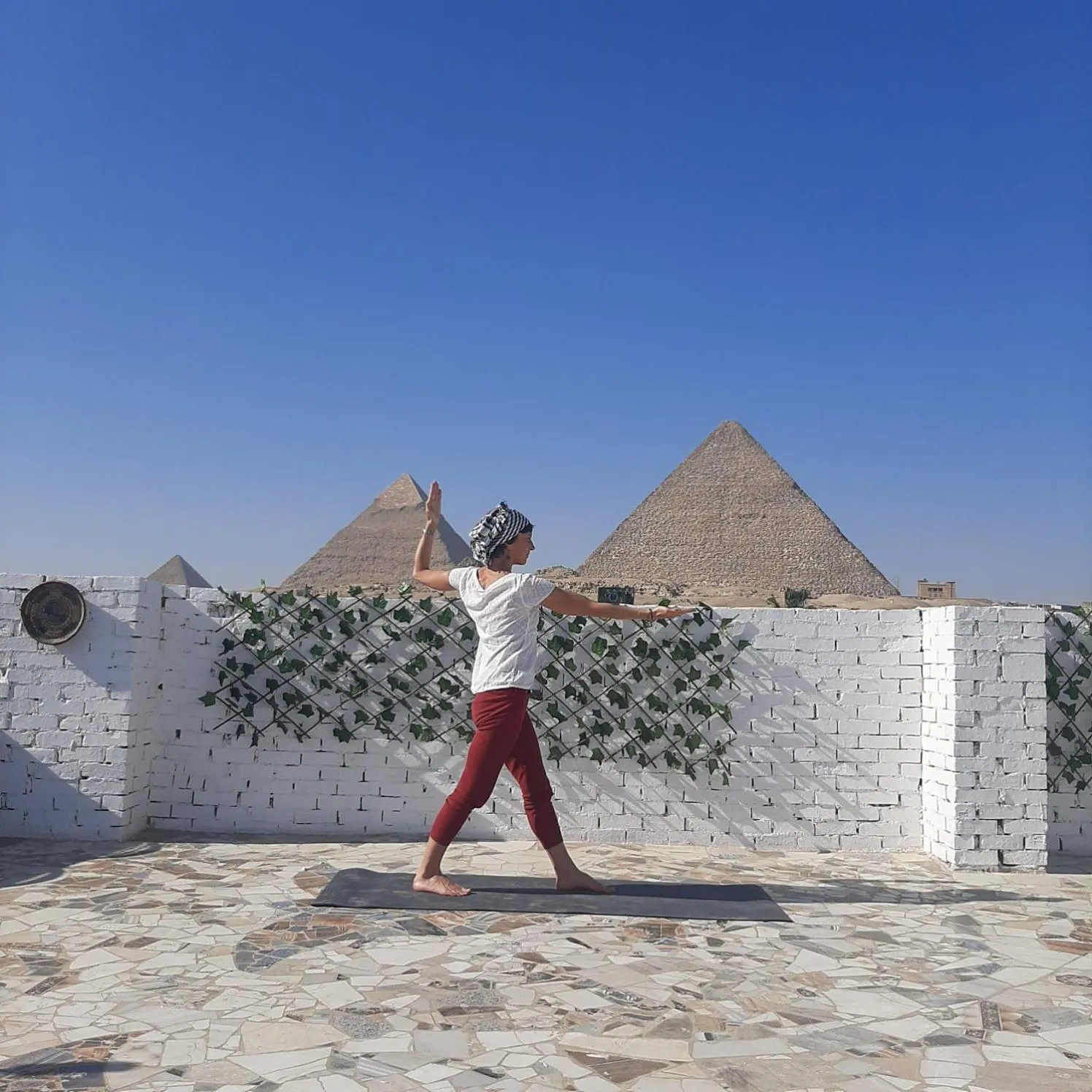 Landmark view in Chez l'ami hotel