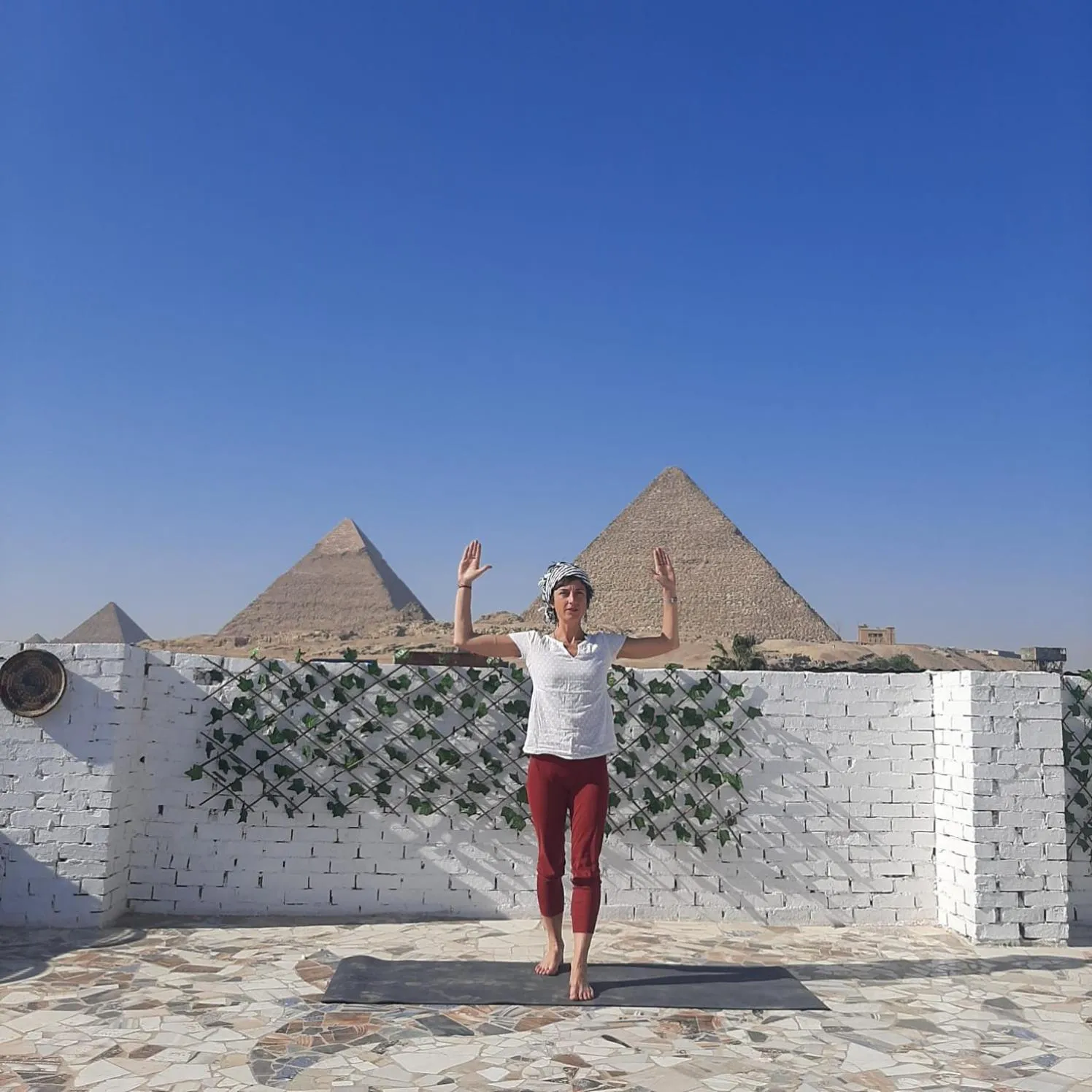 Landmark view in Chez l'ami hotel