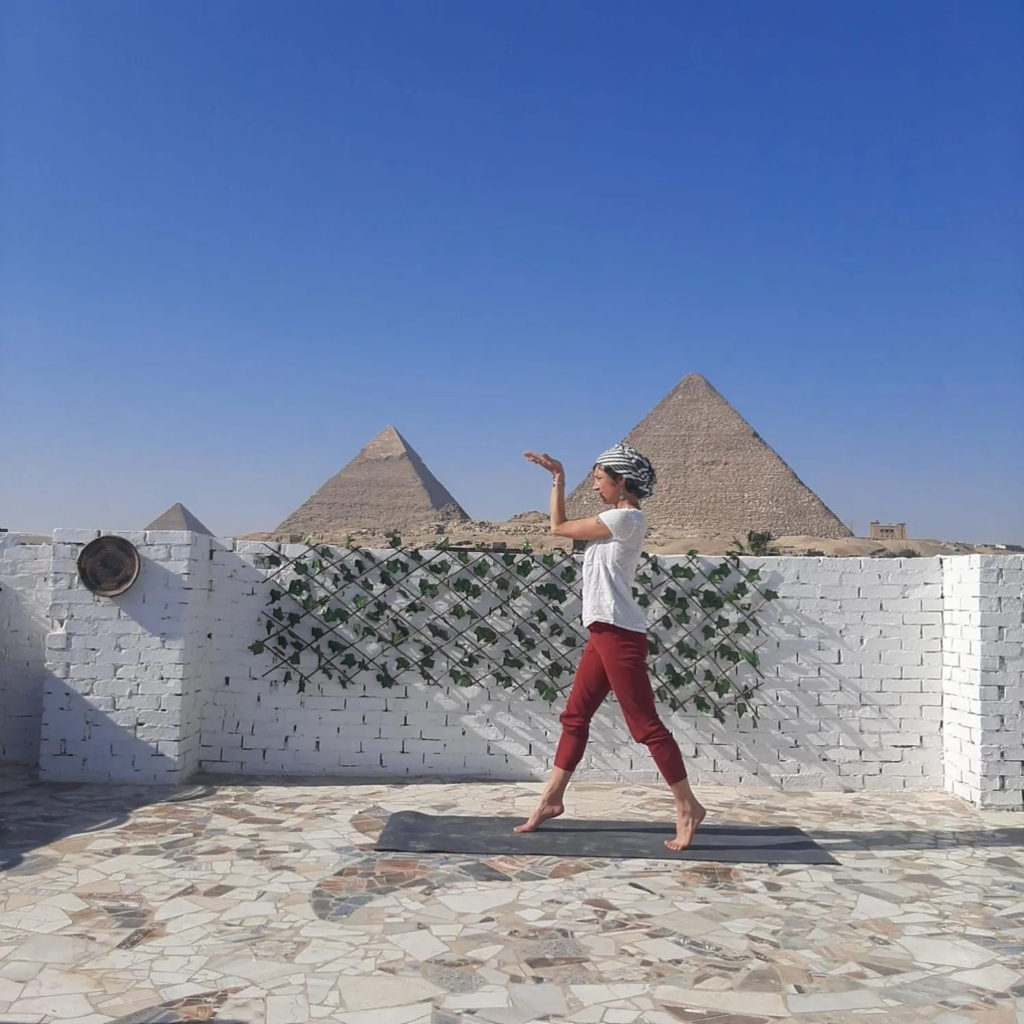 Landmark view in Chez l'ami hotel