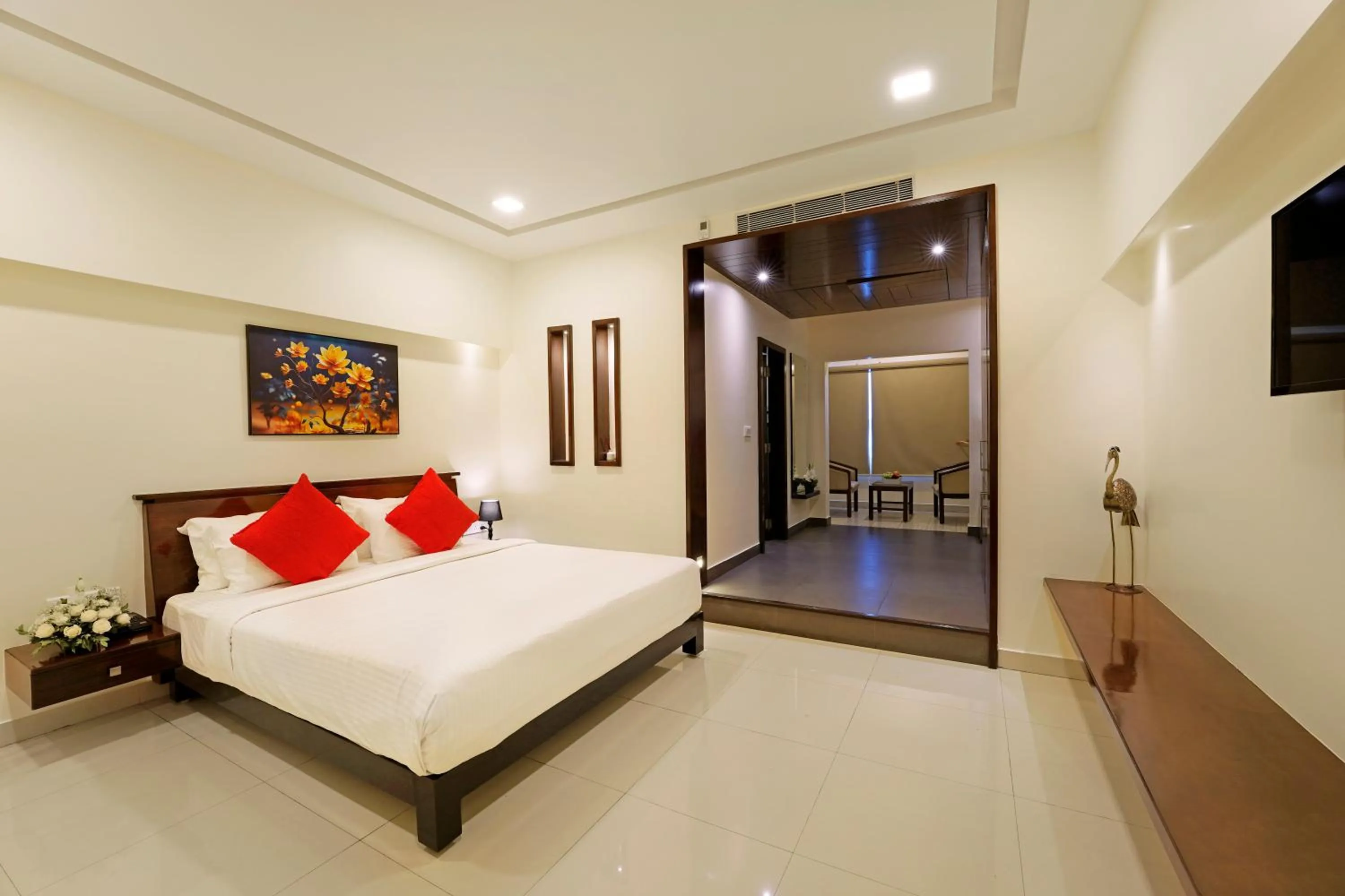 Bedroom, Bed in Clover - A Rivido Hotel Jigani