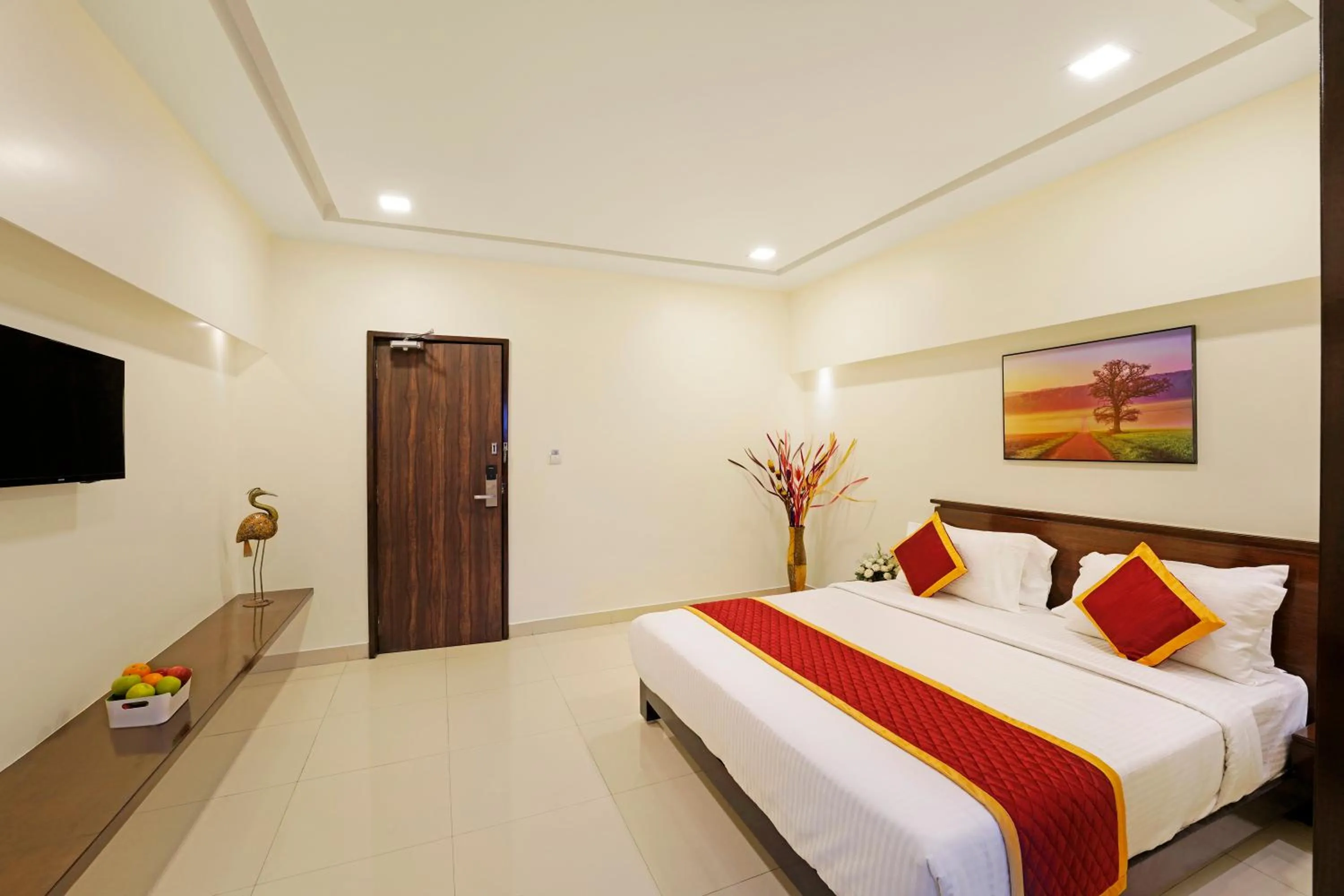 Bedroom, Bed in Clover - A Rivido Hotel Jigani