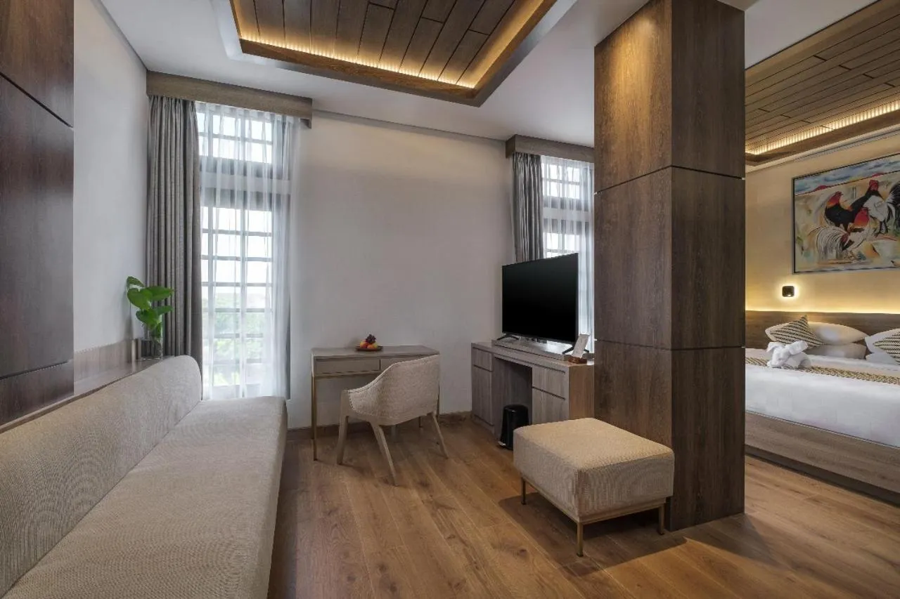 Bed in The Margaux Hotel Yogyakarta