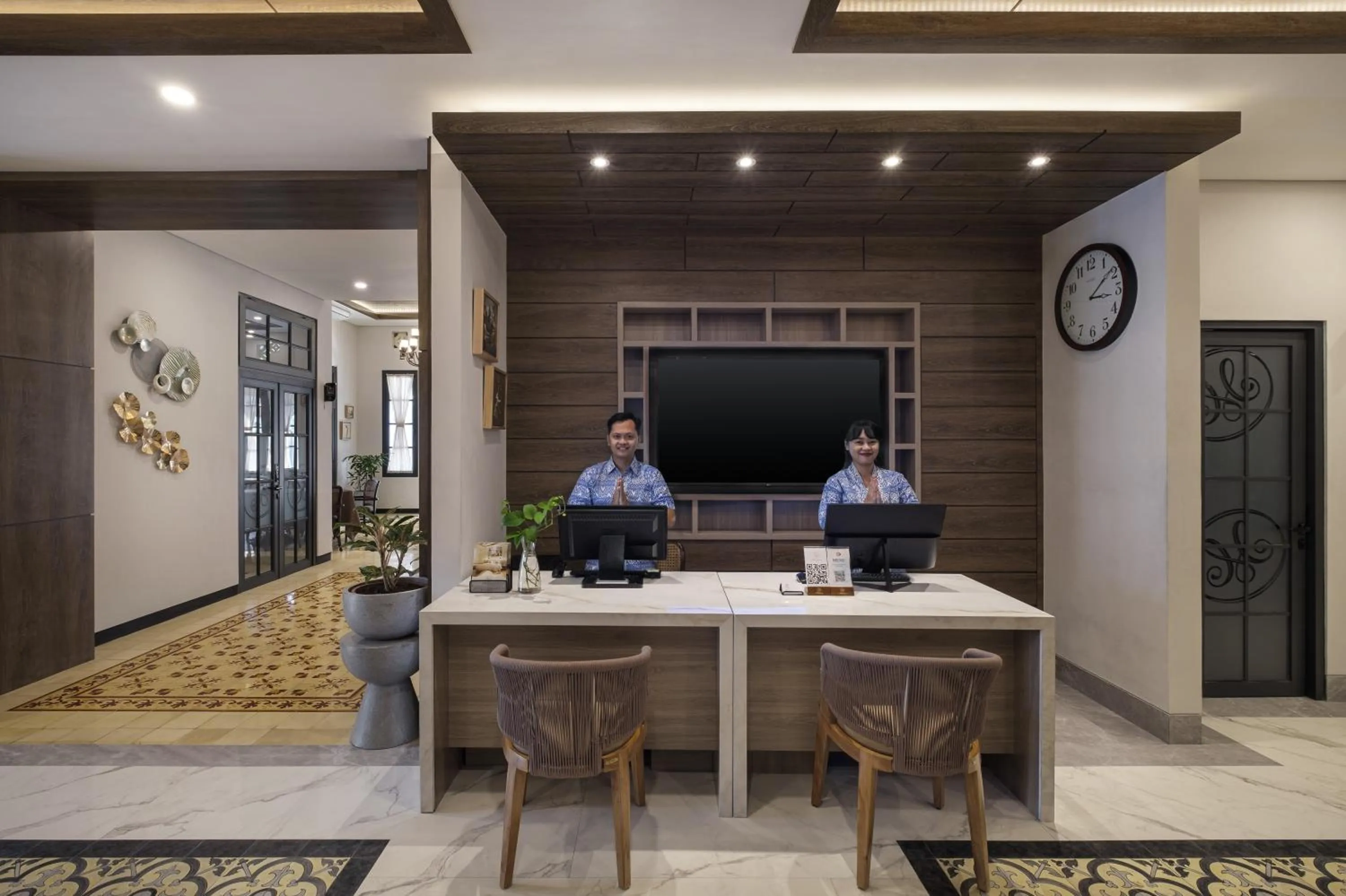 Lobby or reception in The Margaux Hotel Yogyakarta