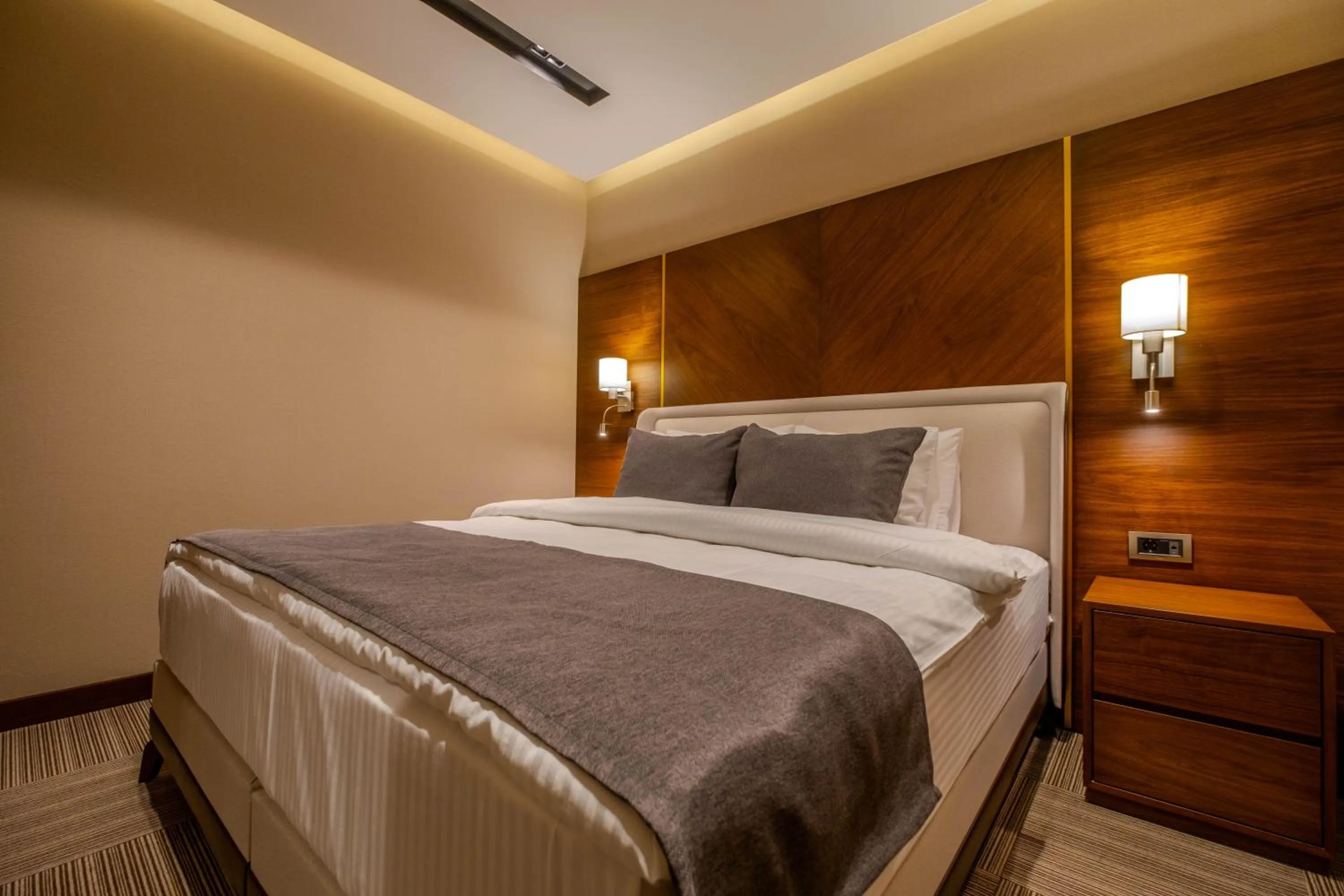 Bed in B'İSTANBUL HOTEL