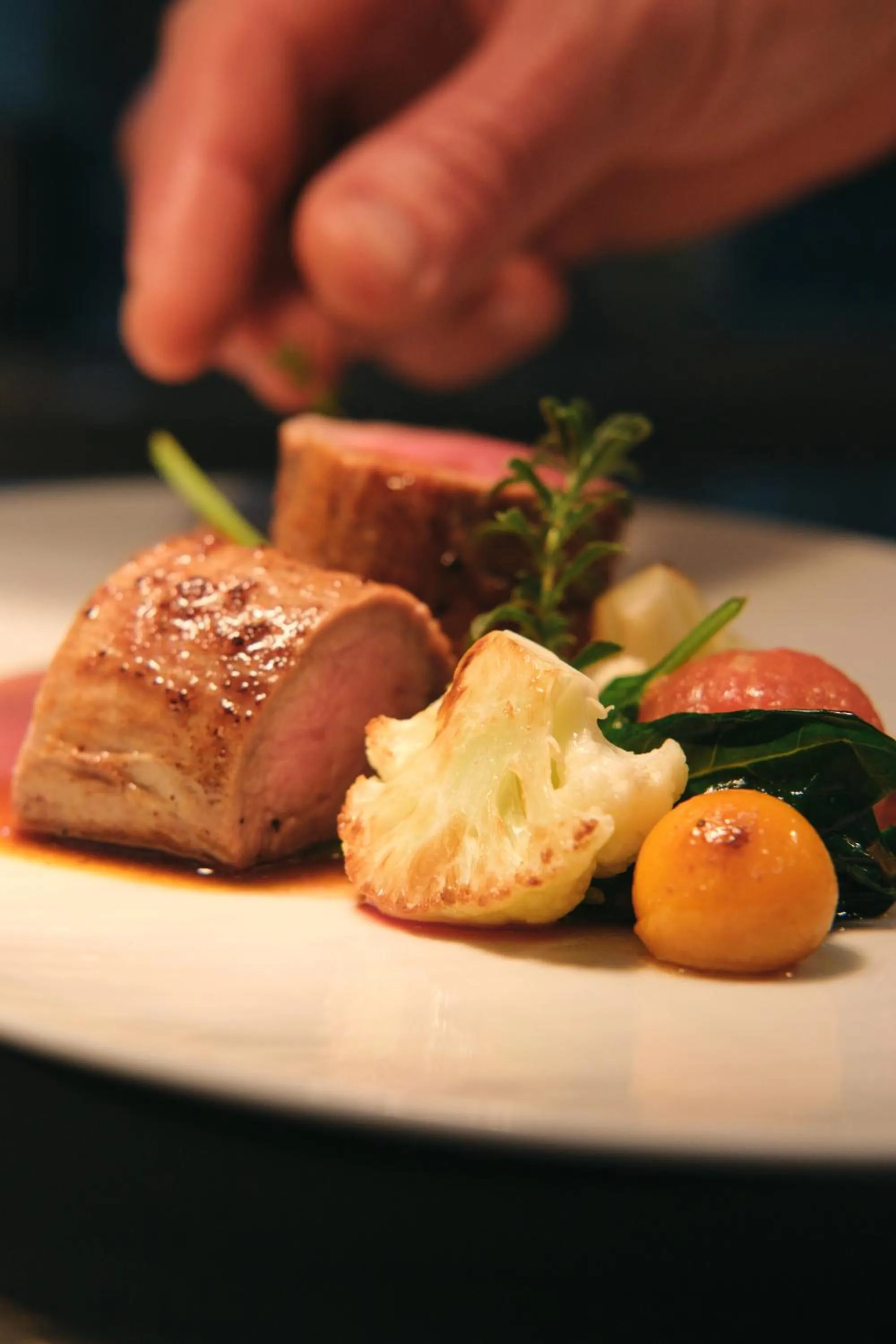 Restaurant/places to eat in Hotel Johann