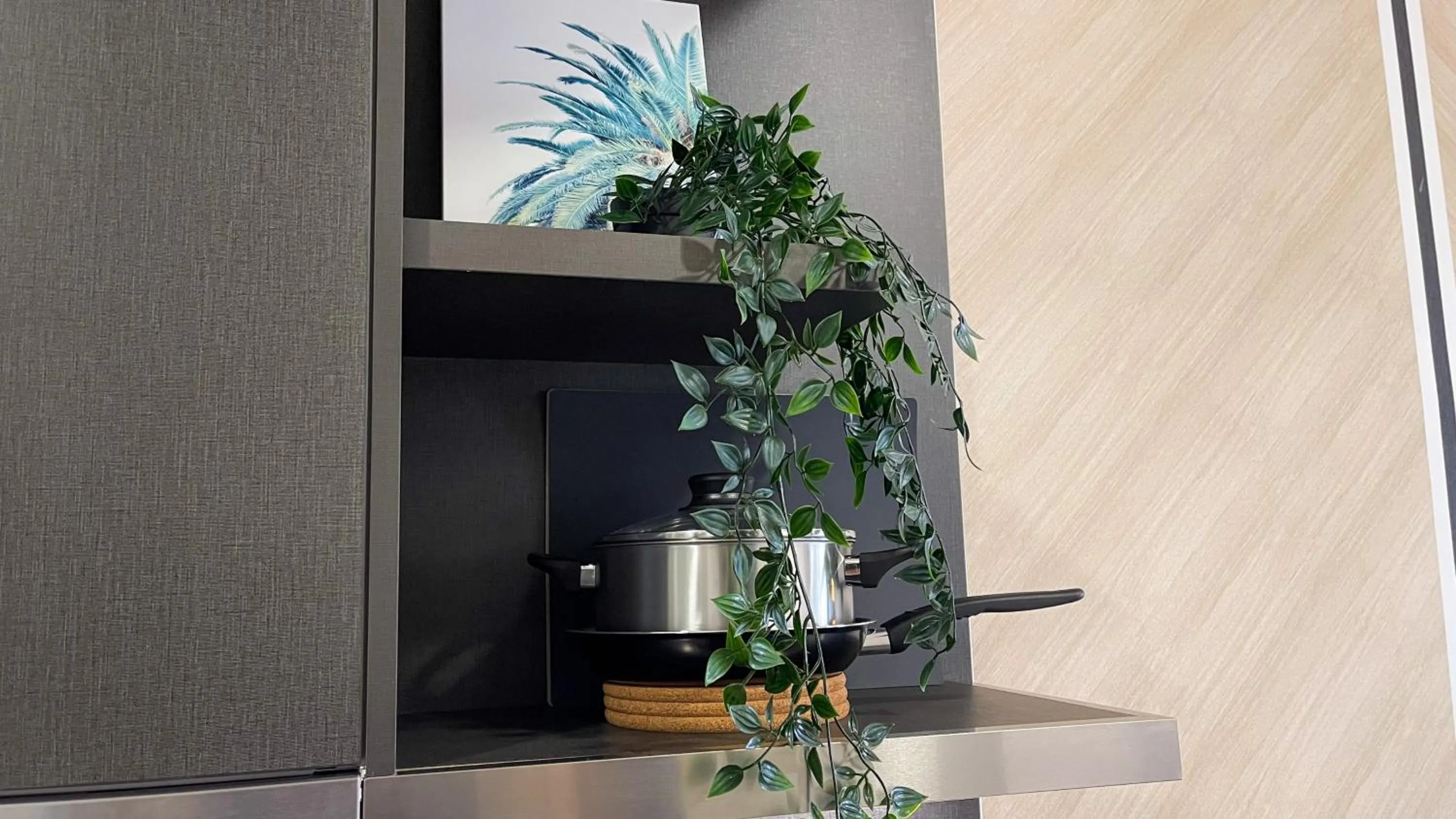 Kitchen or kitchenette in Millerz Square Kuala Lumpur by Synergy