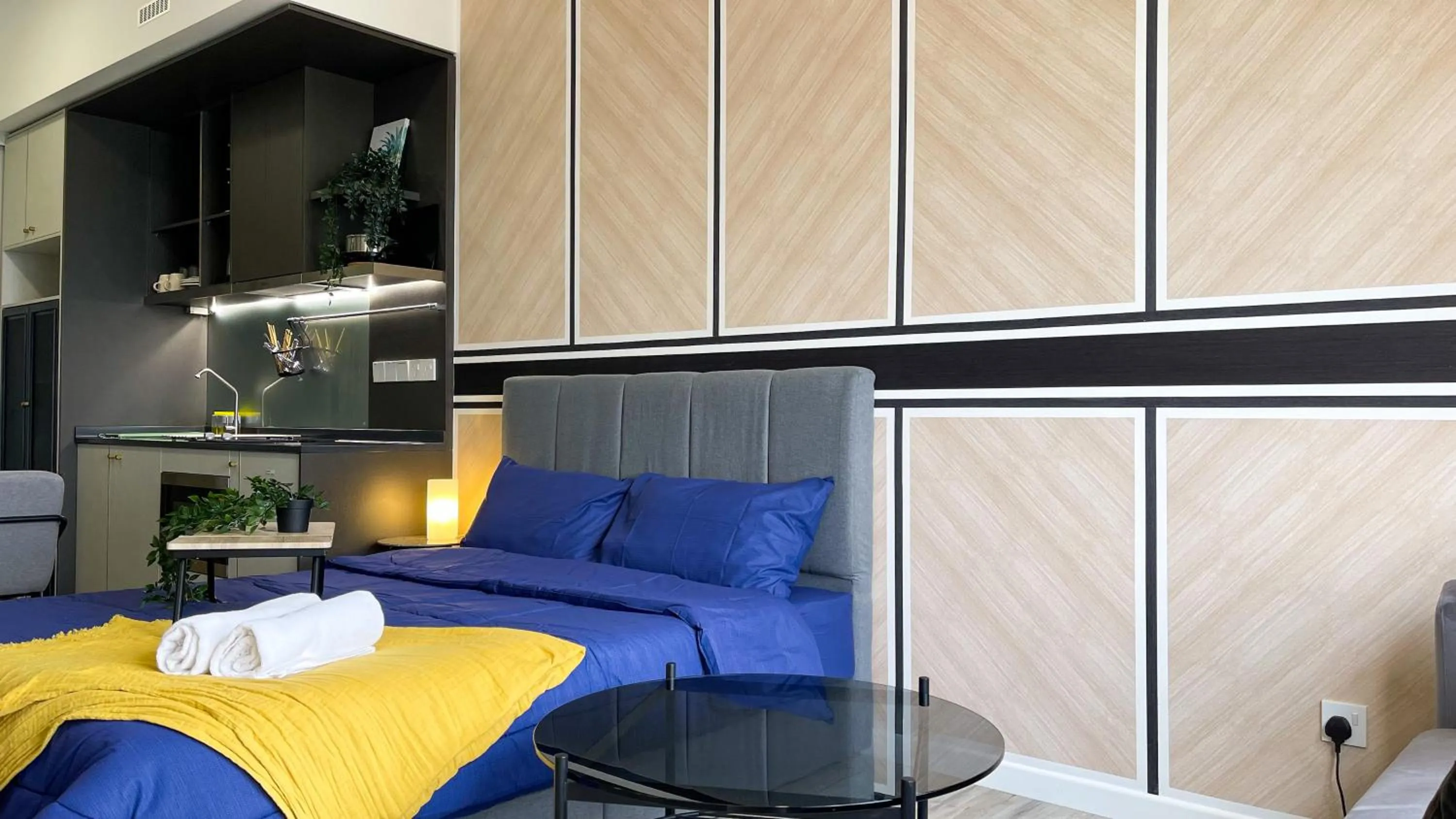 Bed in Millerz Square Kuala Lumpur by Synergy