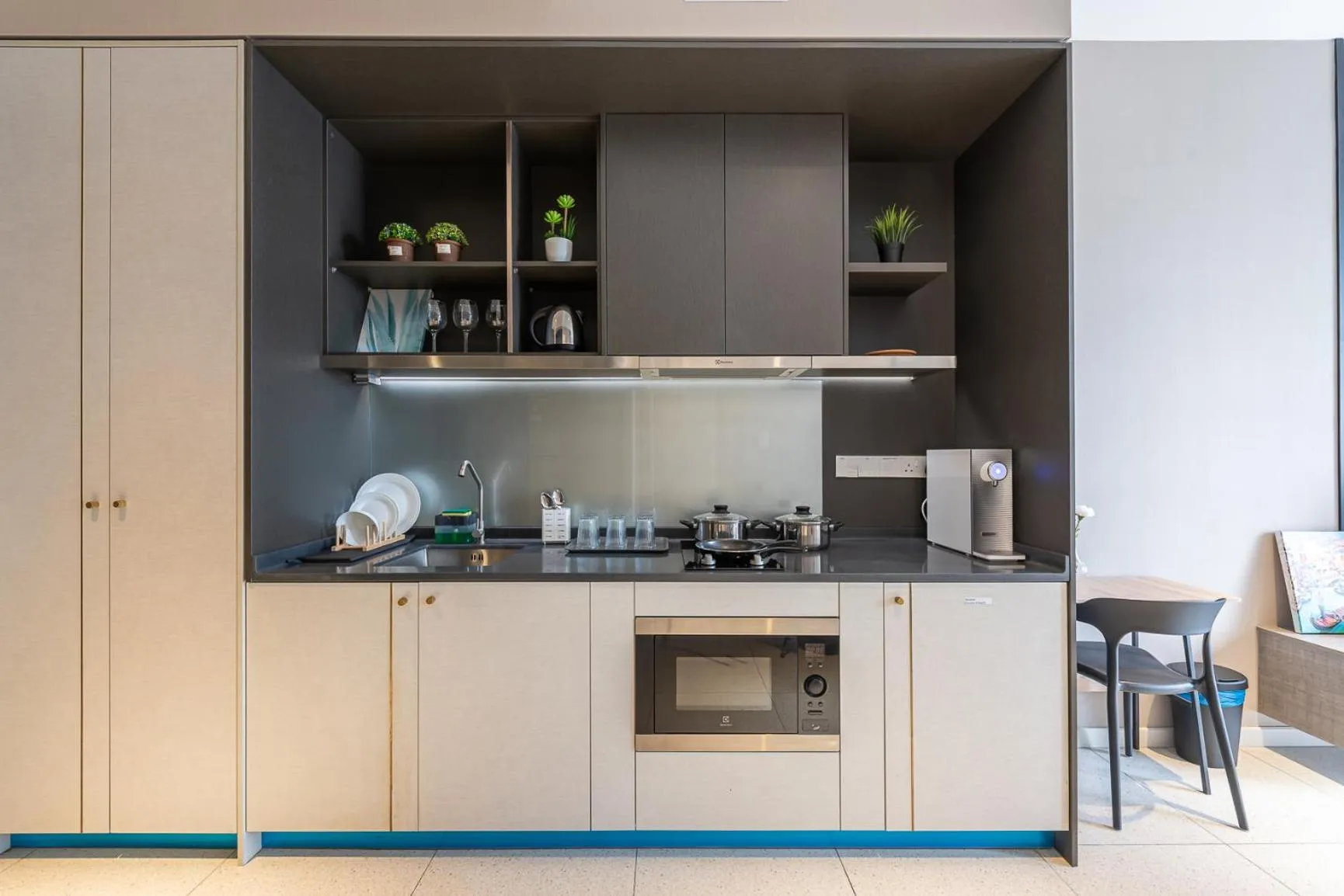 Kitchen or kitchenette in Millerz Square Kuala Lumpur by Synergy