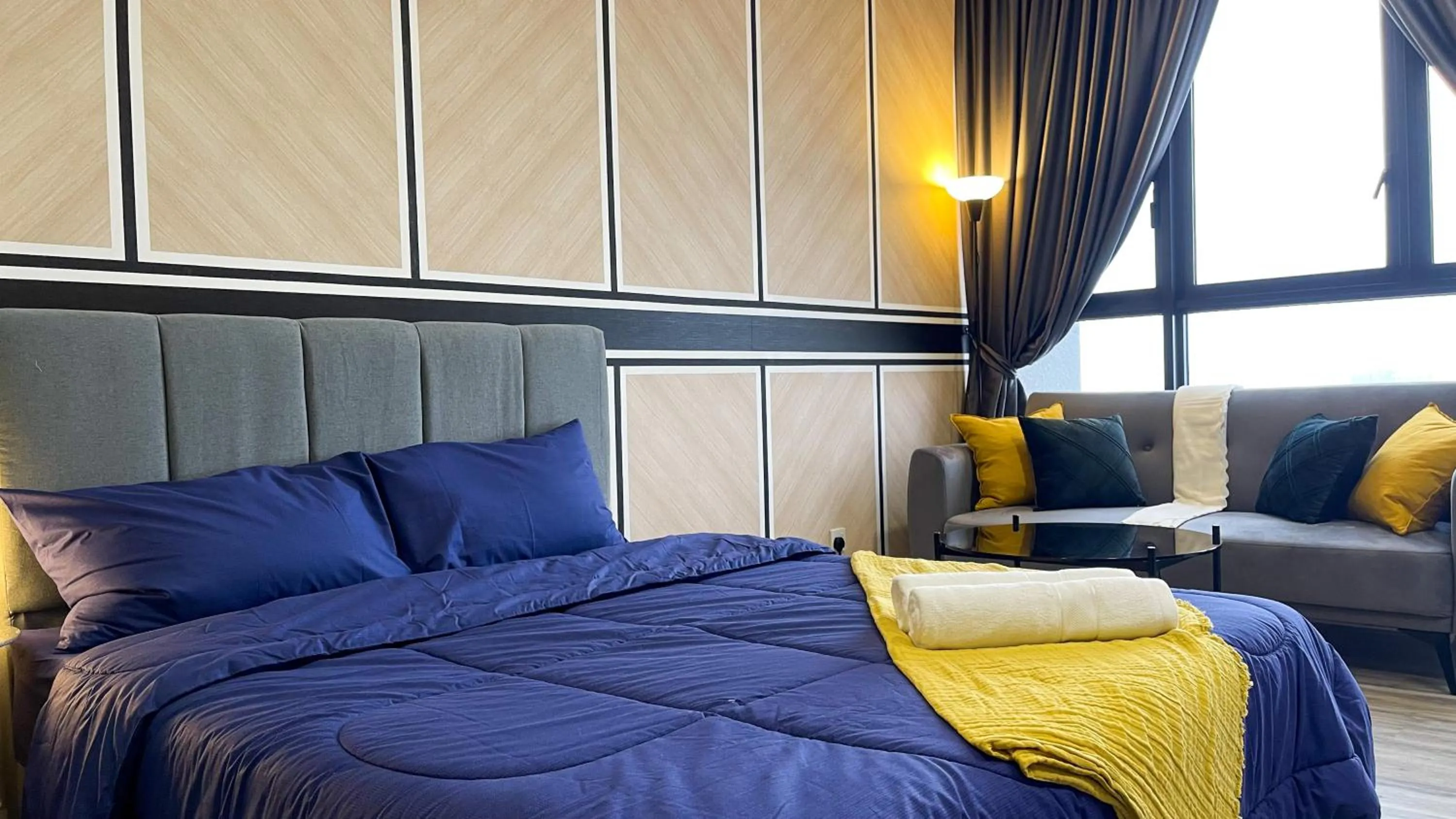 Bed in Millerz Square Kuala Lumpur by Synergy