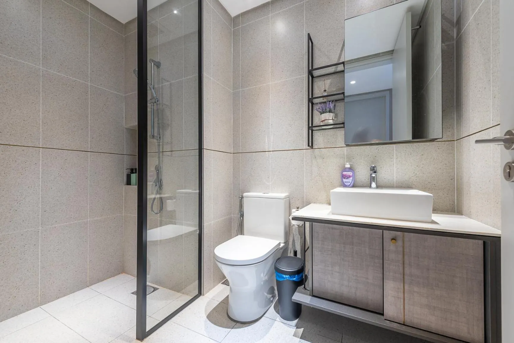 Shower in Millerz Square Kuala Lumpur by Synergy