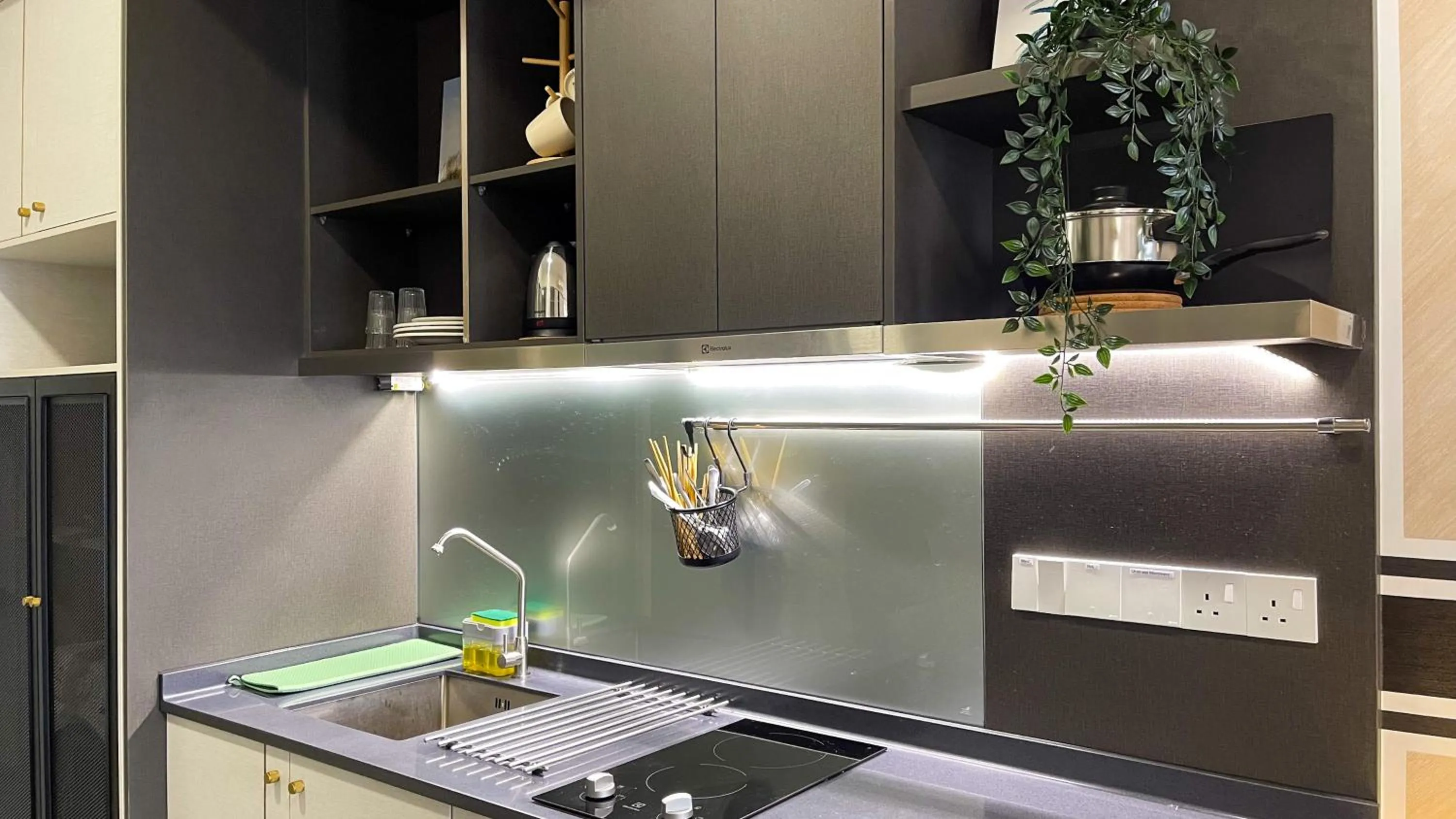 Kitchen or kitchenette in Millerz Square Kuala Lumpur by Synergy