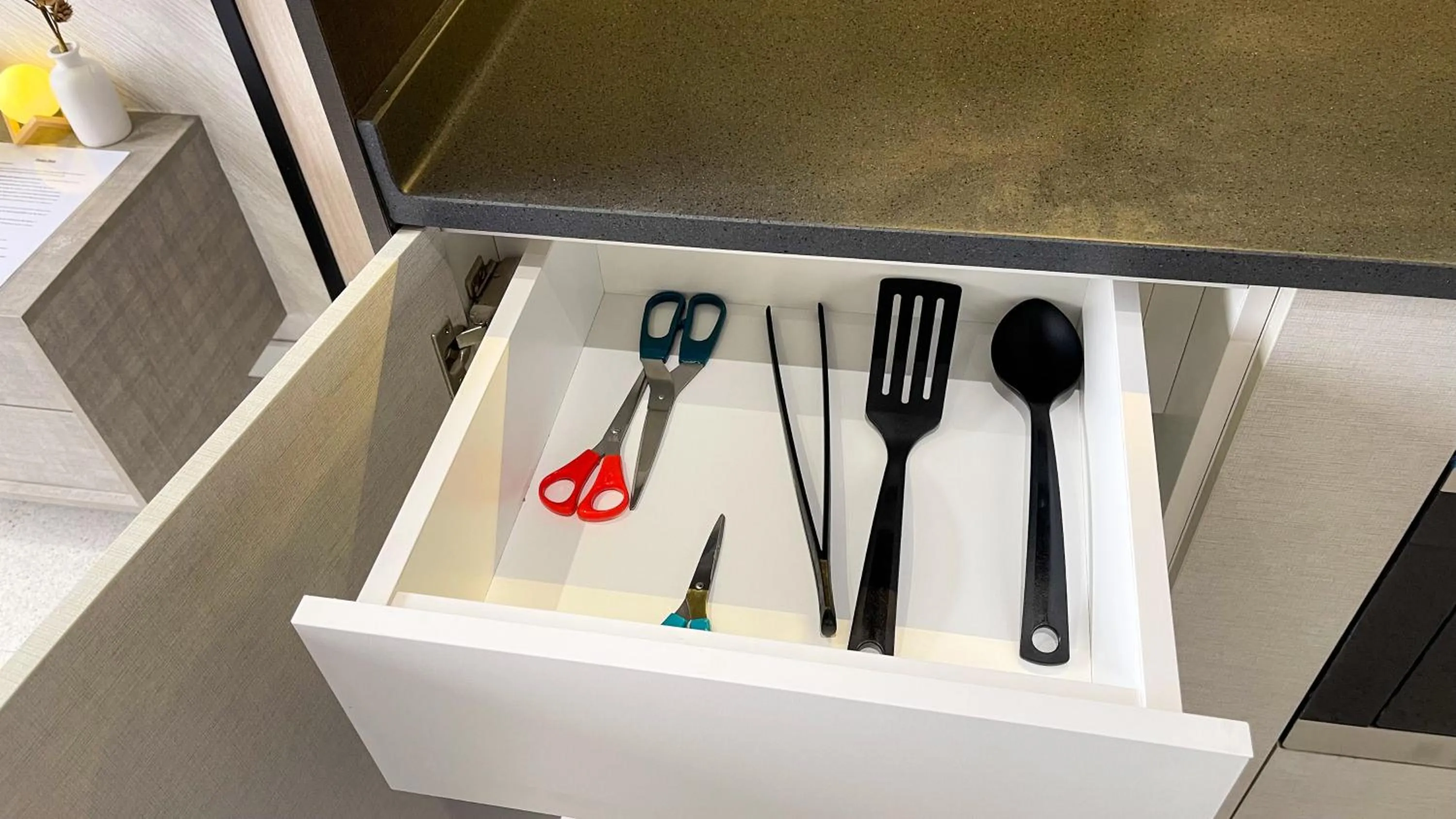 Kitchen or kitchenette in Millerz Square Kuala Lumpur by Synergy