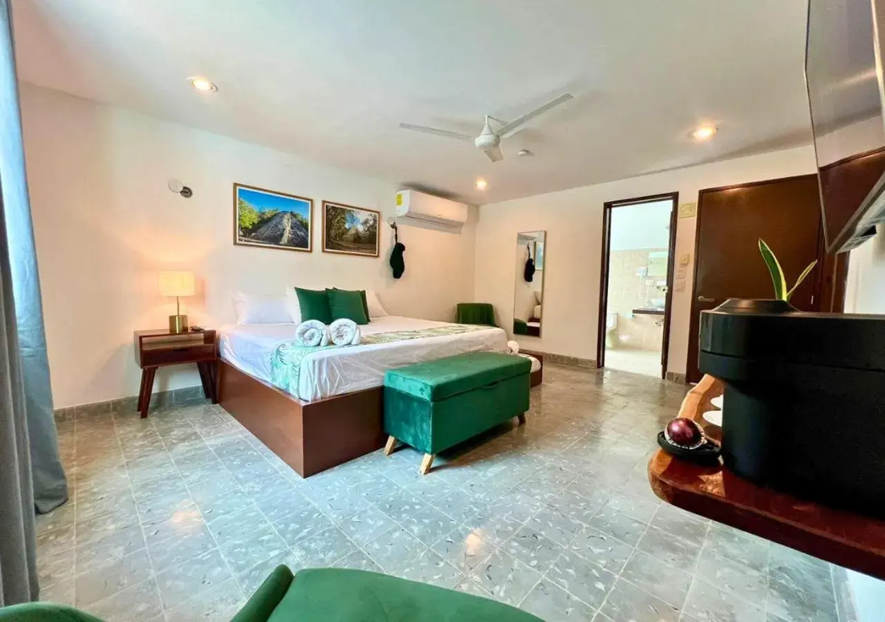 Deluxe Twin Room in Casa Ekinox Deluxe Twin Room in Casa Ekinox