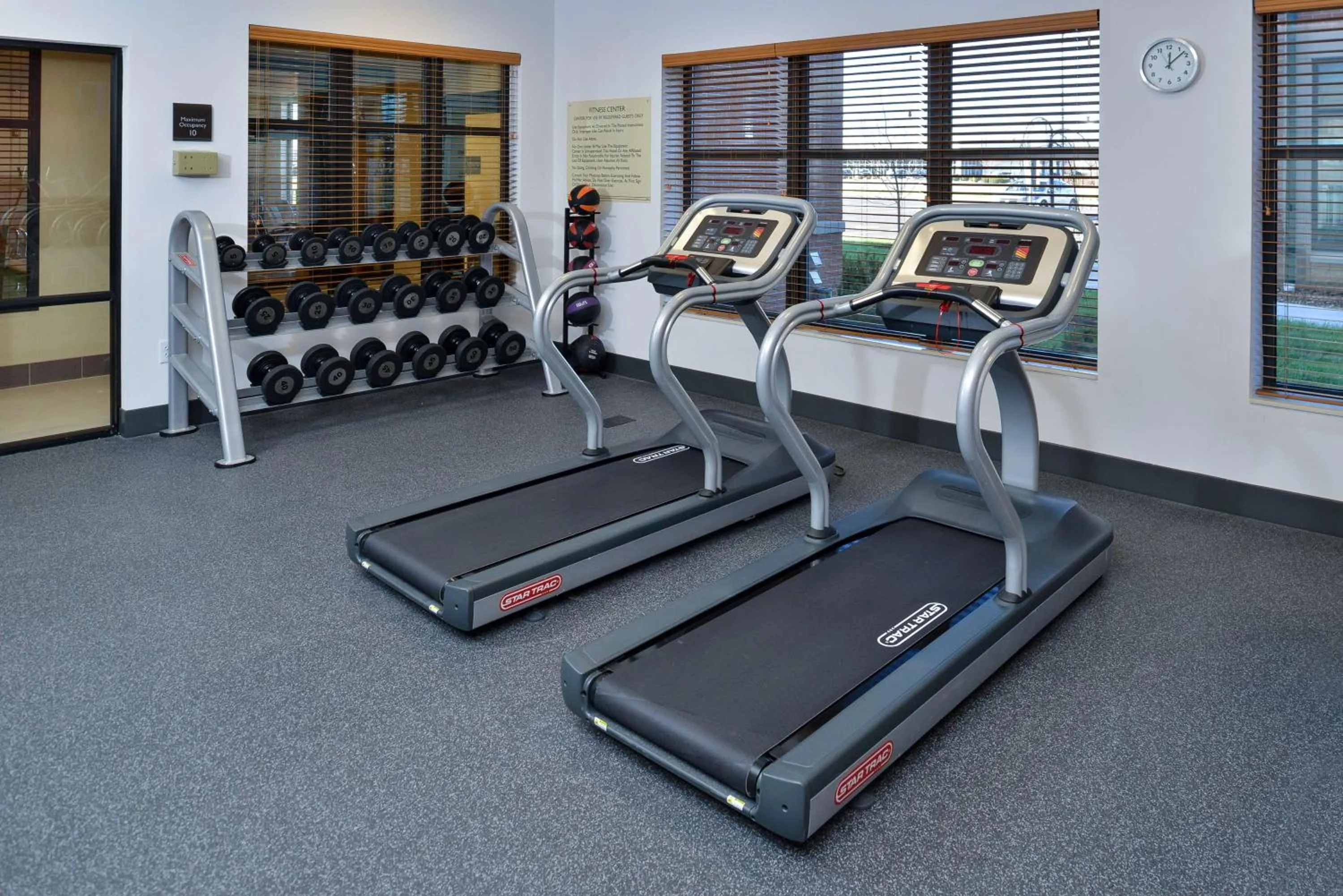 Fitness centre/facilities in Hilton Garden Inn West Chester