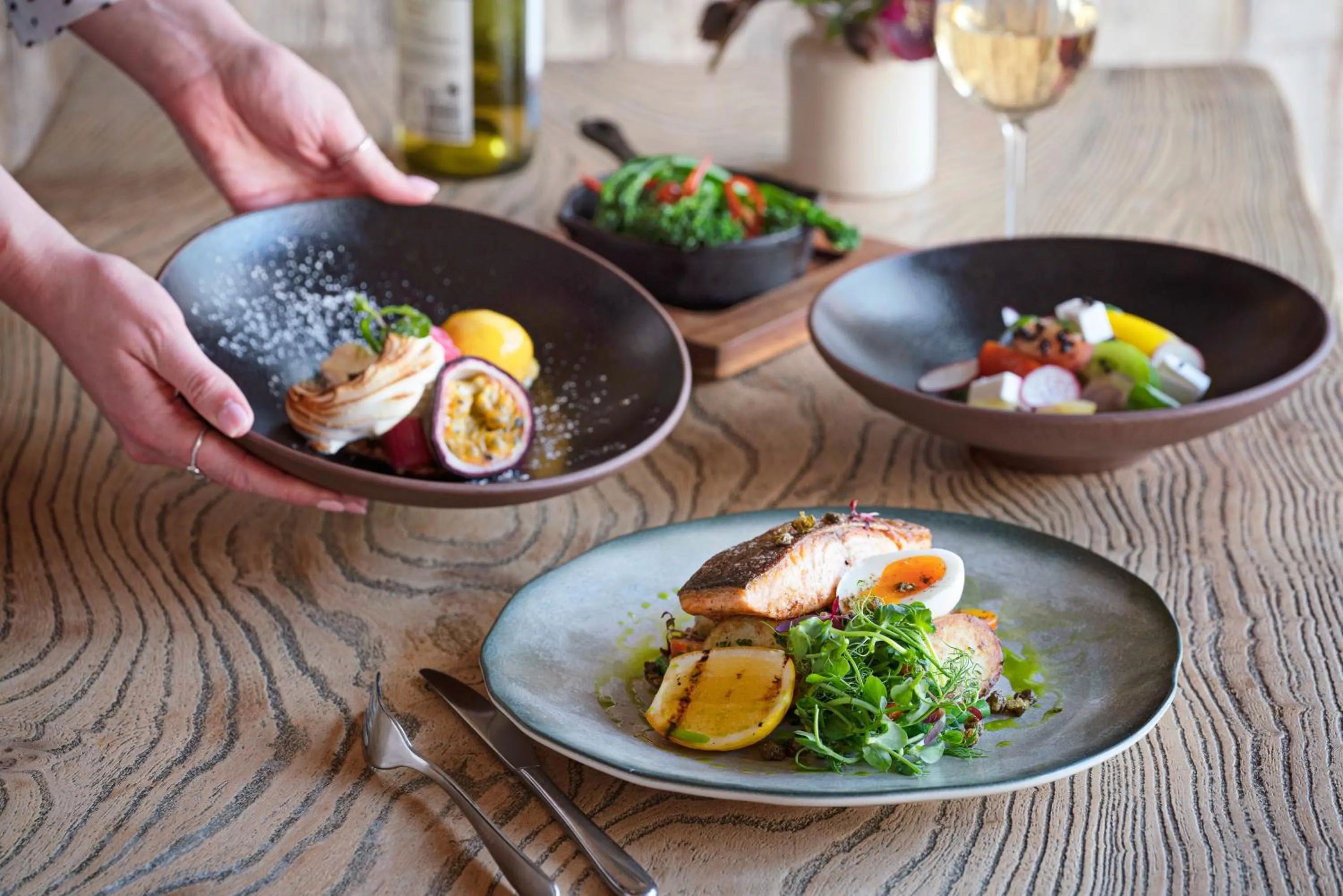 Food in Egypt Mill Hotel and Restaurant