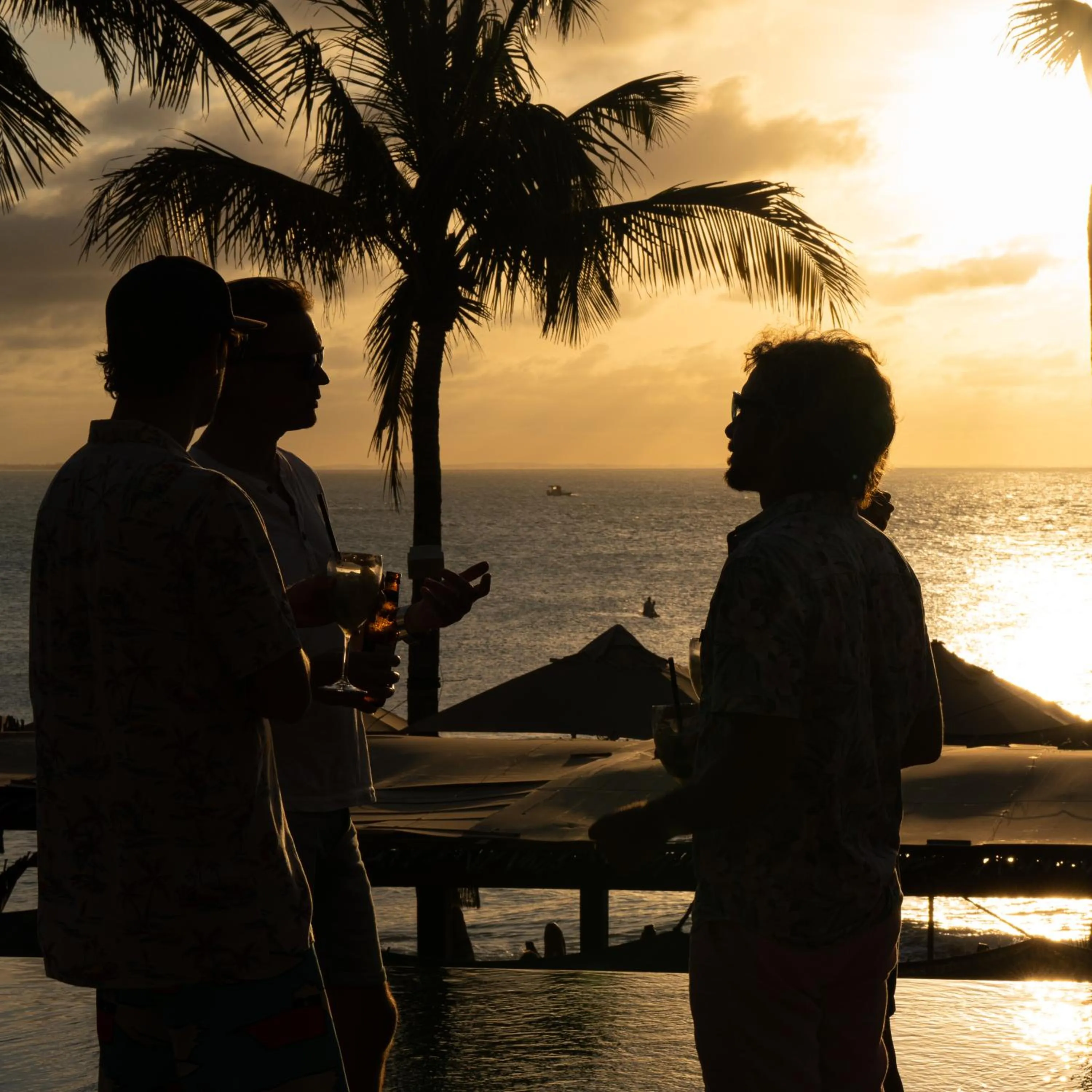 Sunset in Apenunga Eco Hotel