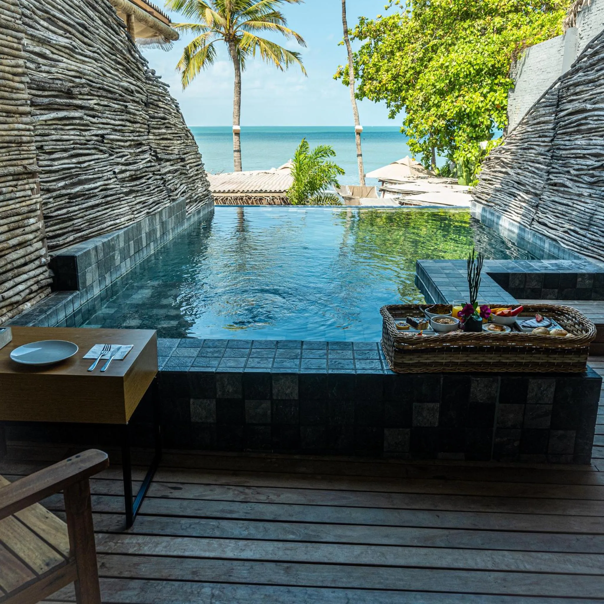 Sea view in Apenunga Eco Hotel