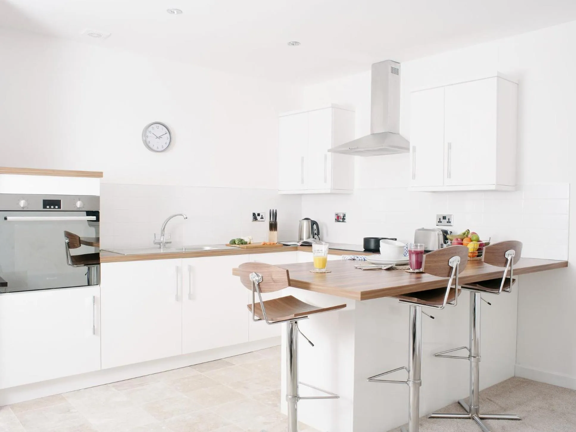 Bedroom in Marischal Apartments