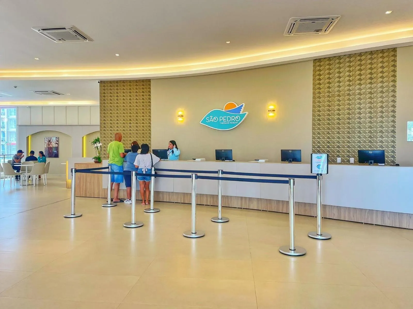 Lobby or reception in São Pedro Thermas Resort