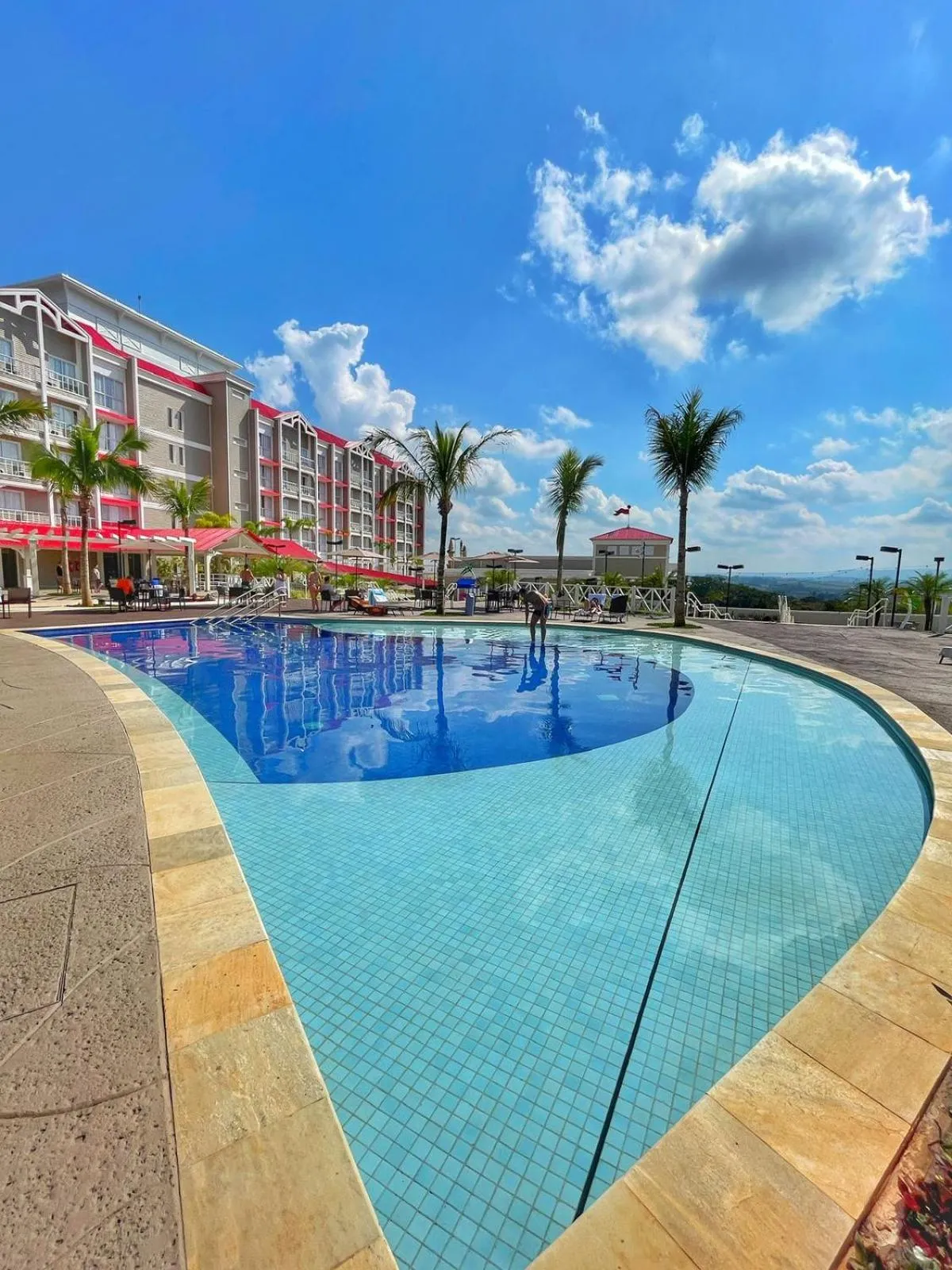 Property building in São Pedro Thermas Resort