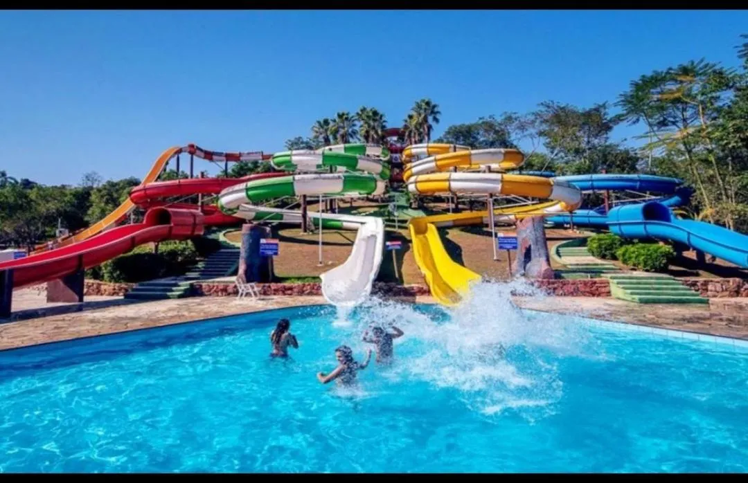 People in São Pedro Thermas Resort
