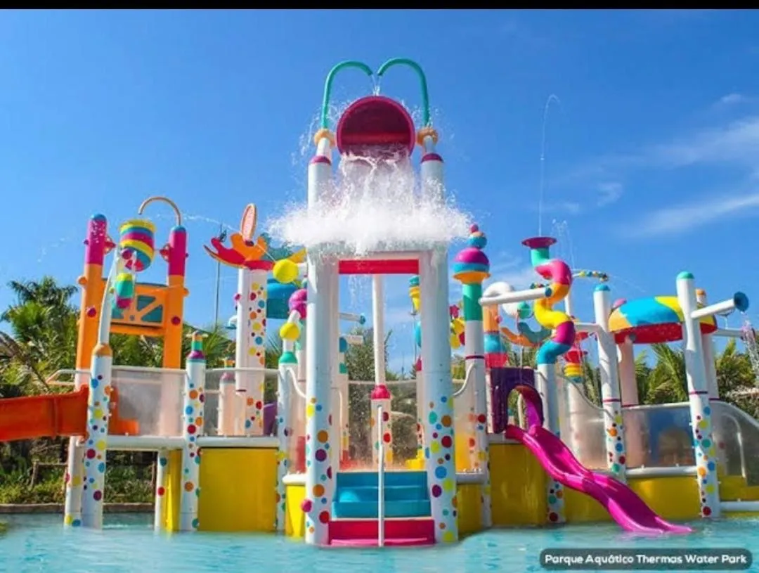 Children play ground in São Pedro Thermas Resort