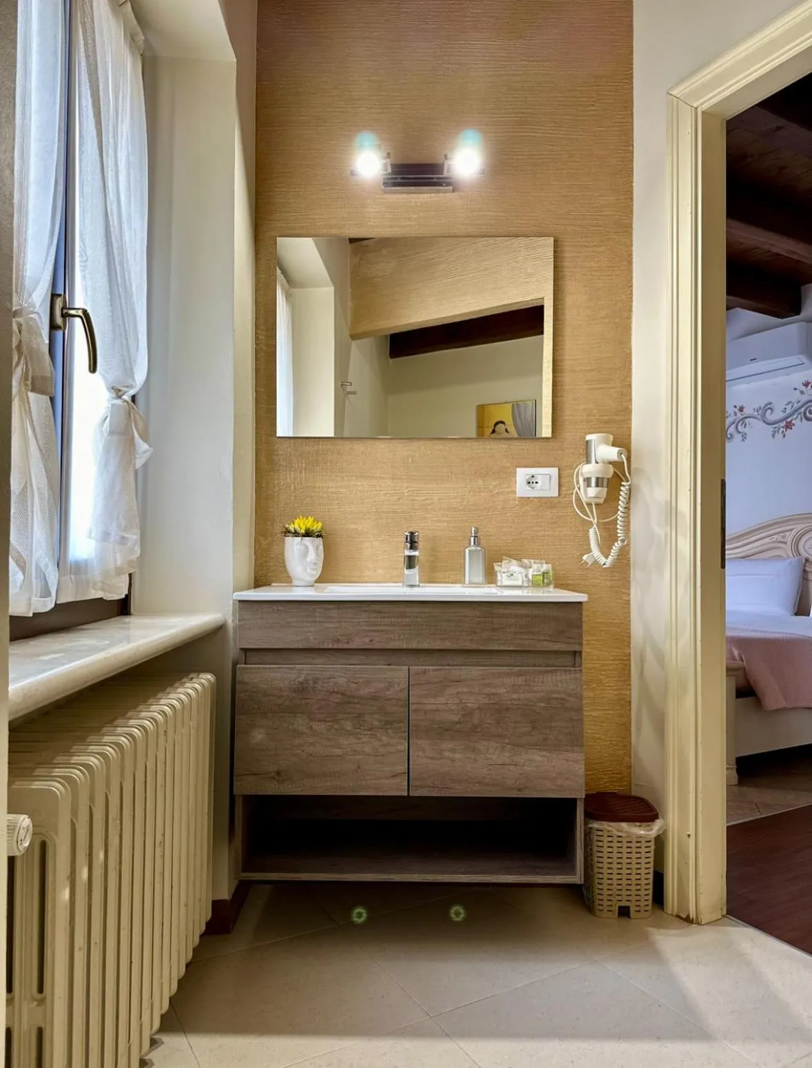 Bed in Relais Ponte Pietra