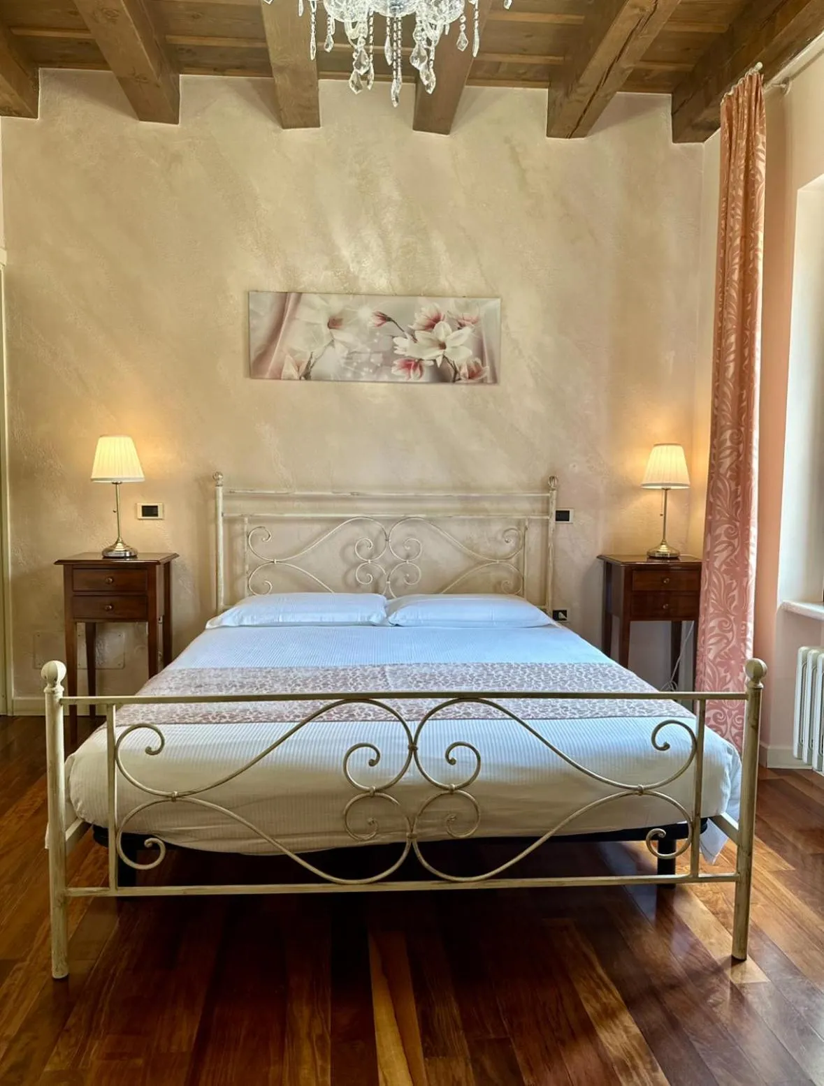 Bed in Relais Ponte Pietra