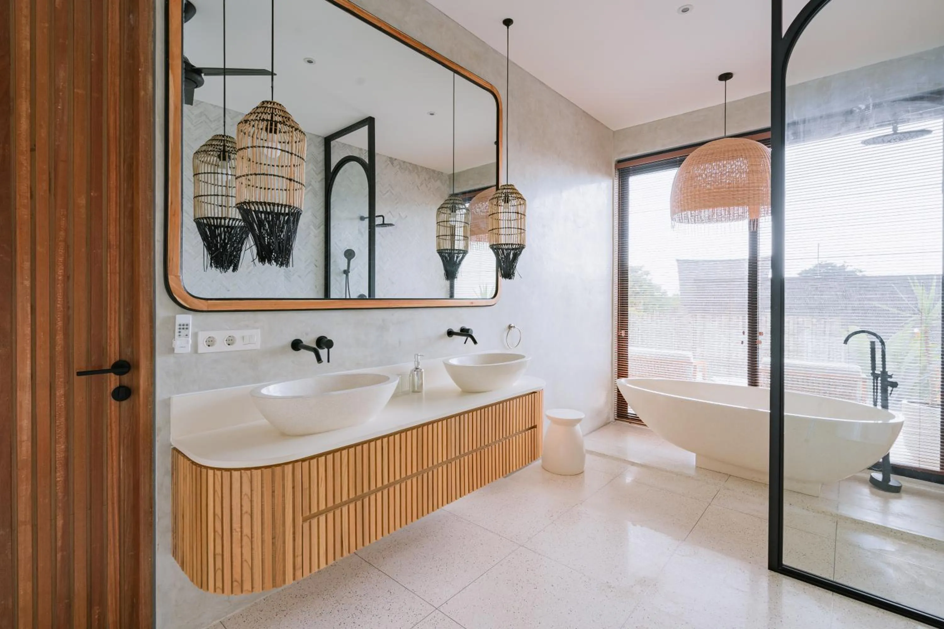 Shower in Unity Villa 1 Canggu