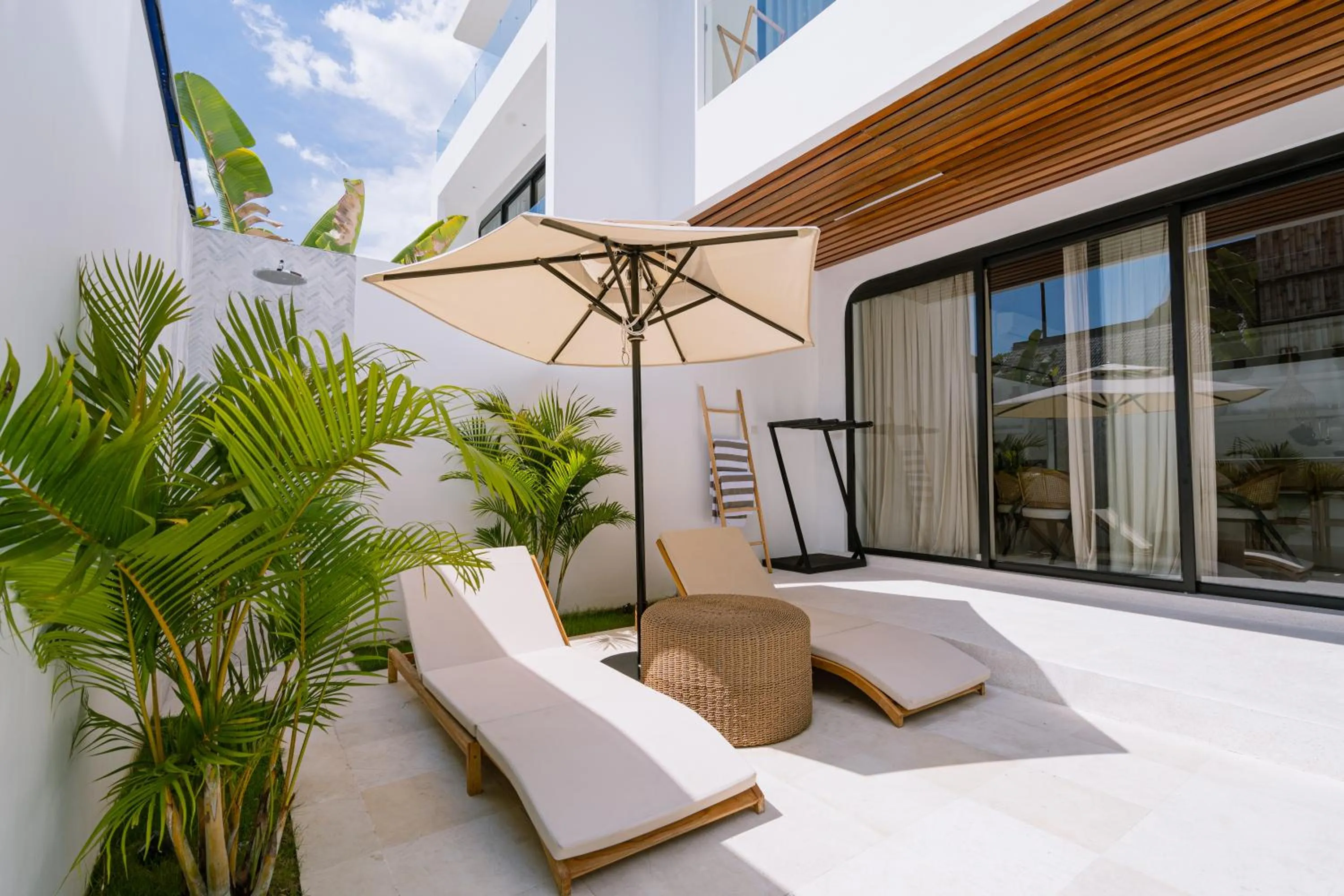 sunbed in Unity Villa 1 Canggu