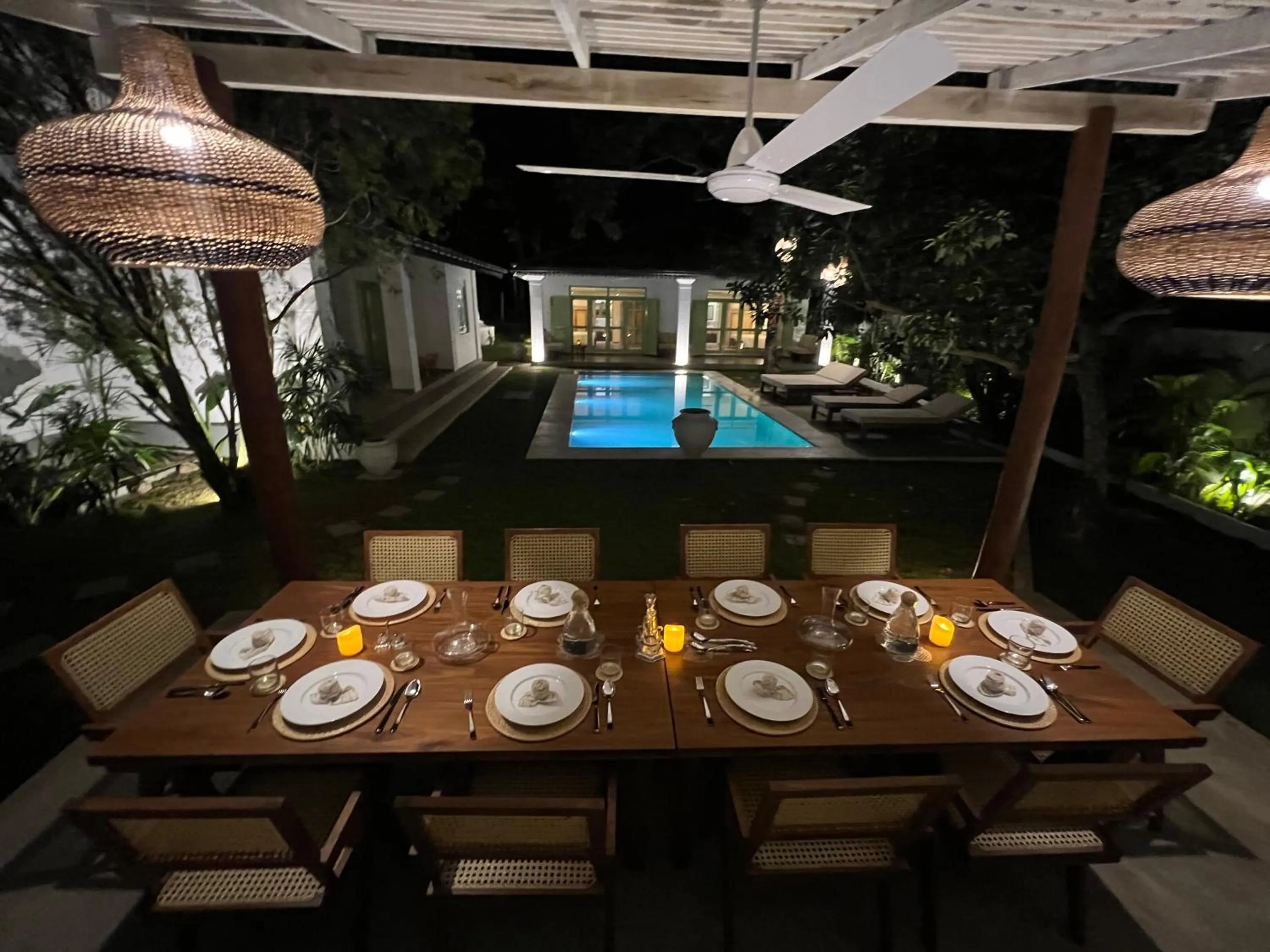 Dining area in Zen House