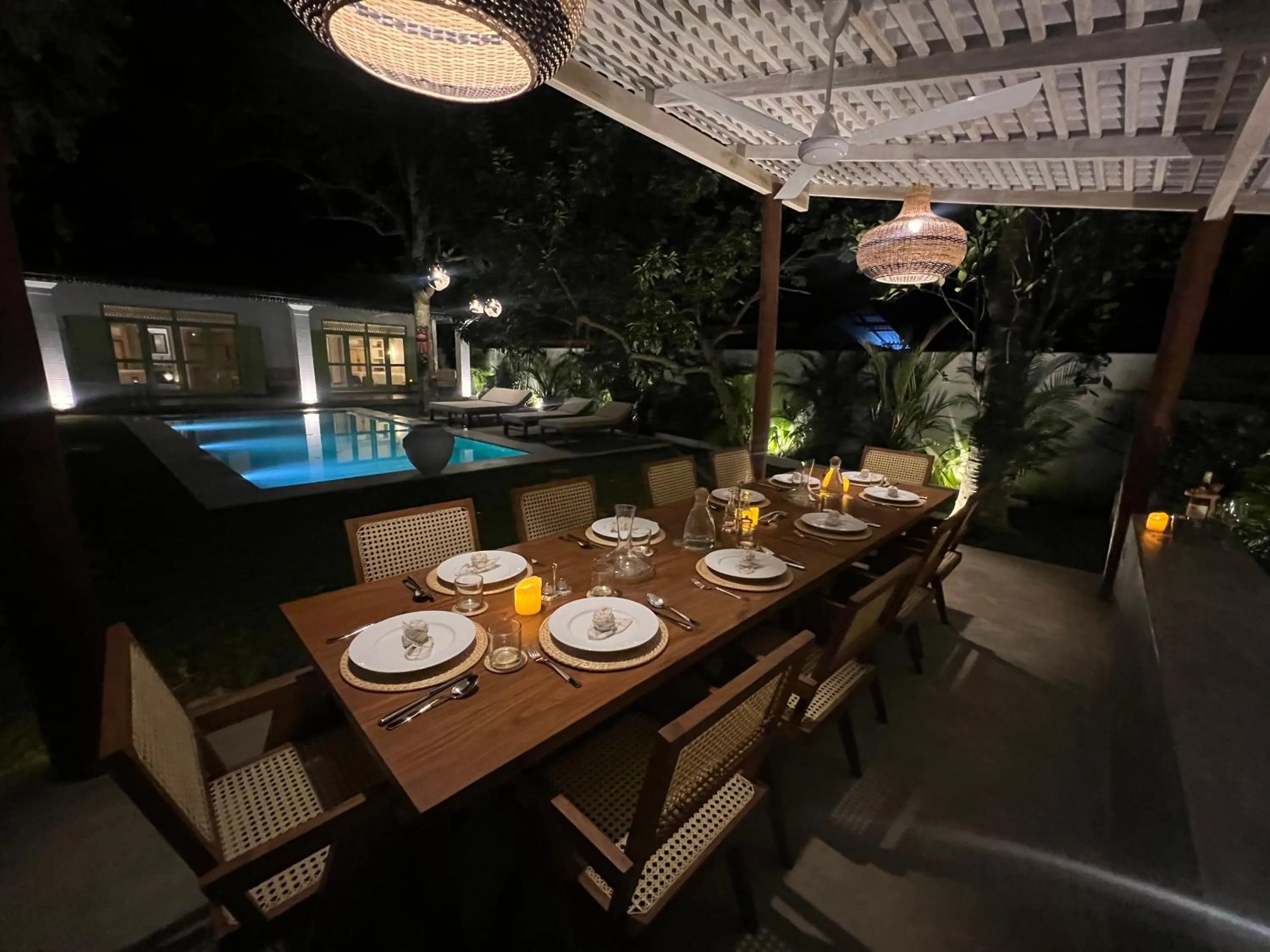 Dining area in Zen House