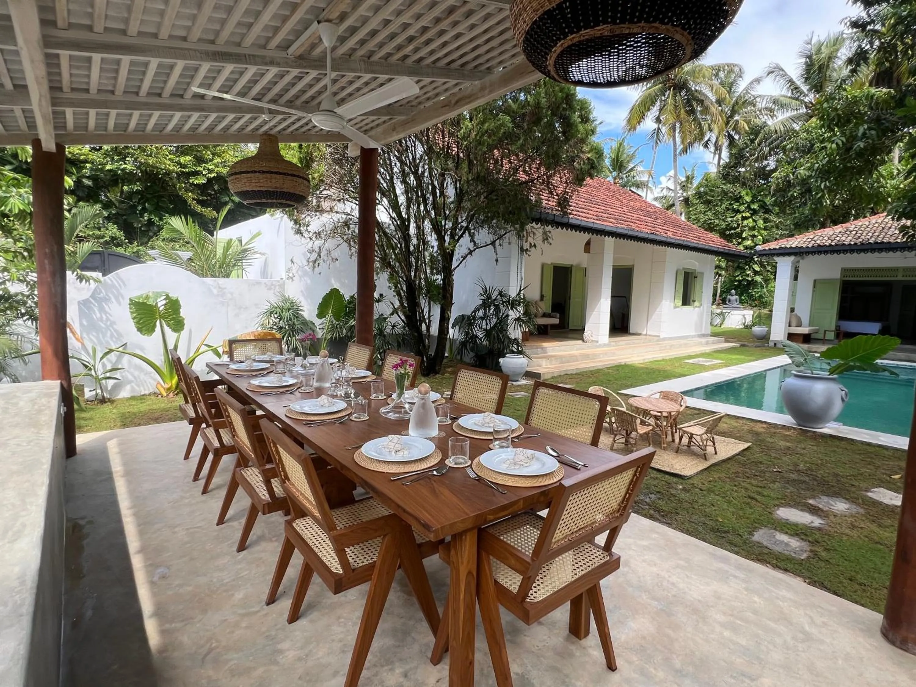 Dining area in Zen House